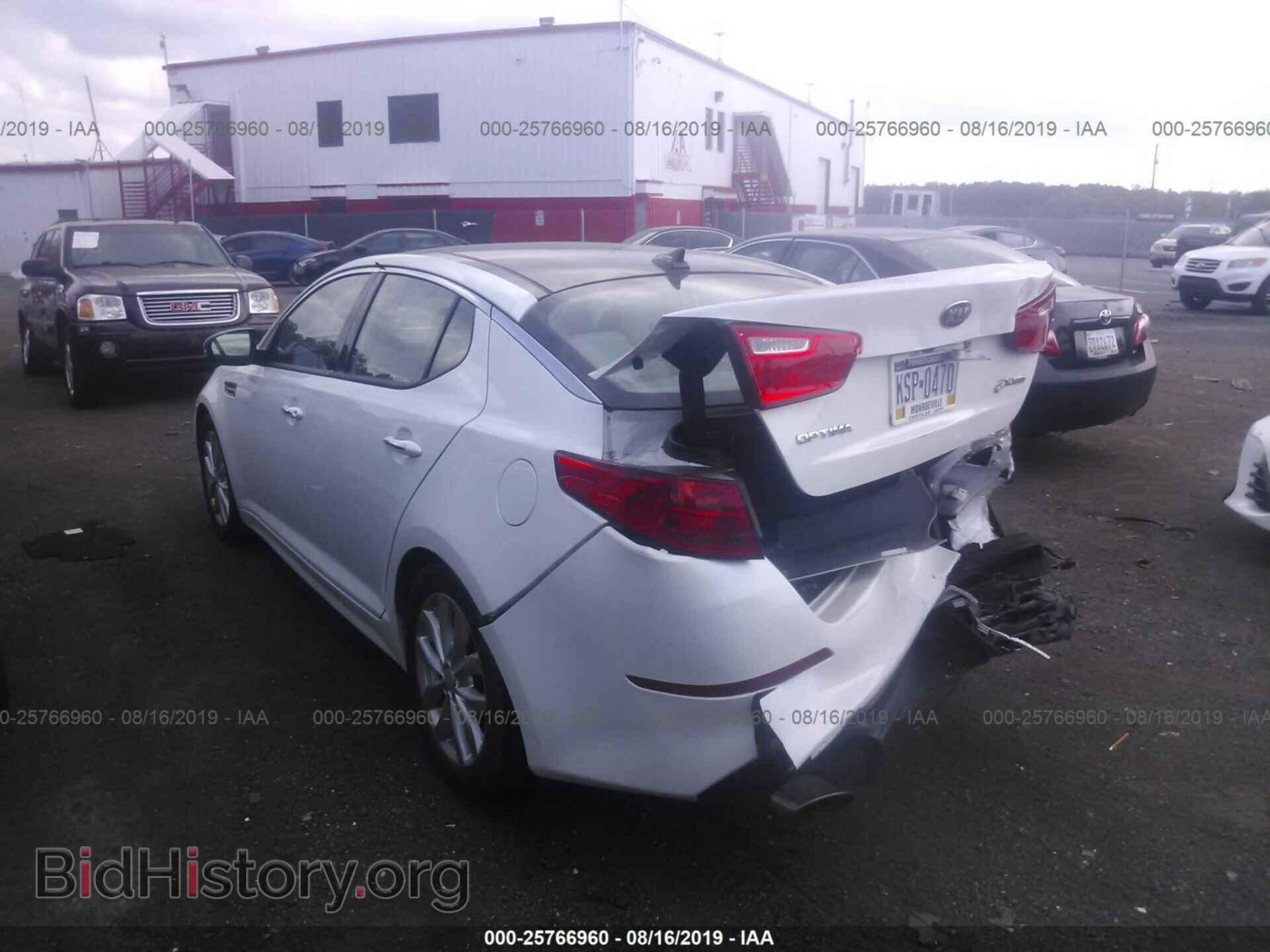 2015 KIA OPTIMA - VIN: 5XXGN4A72FG431014 - Фото 3