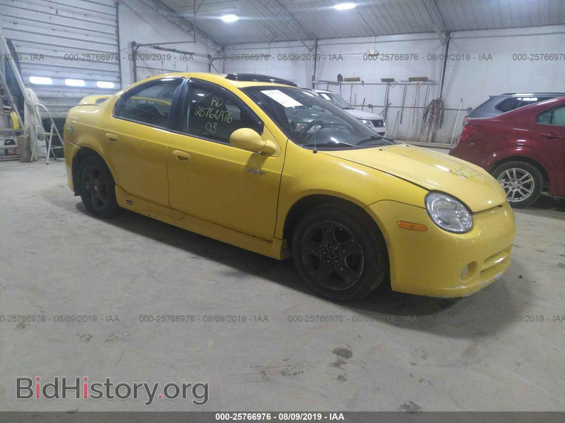 Photo 1B3AS76F33D138620 - DODGE NEON 2003