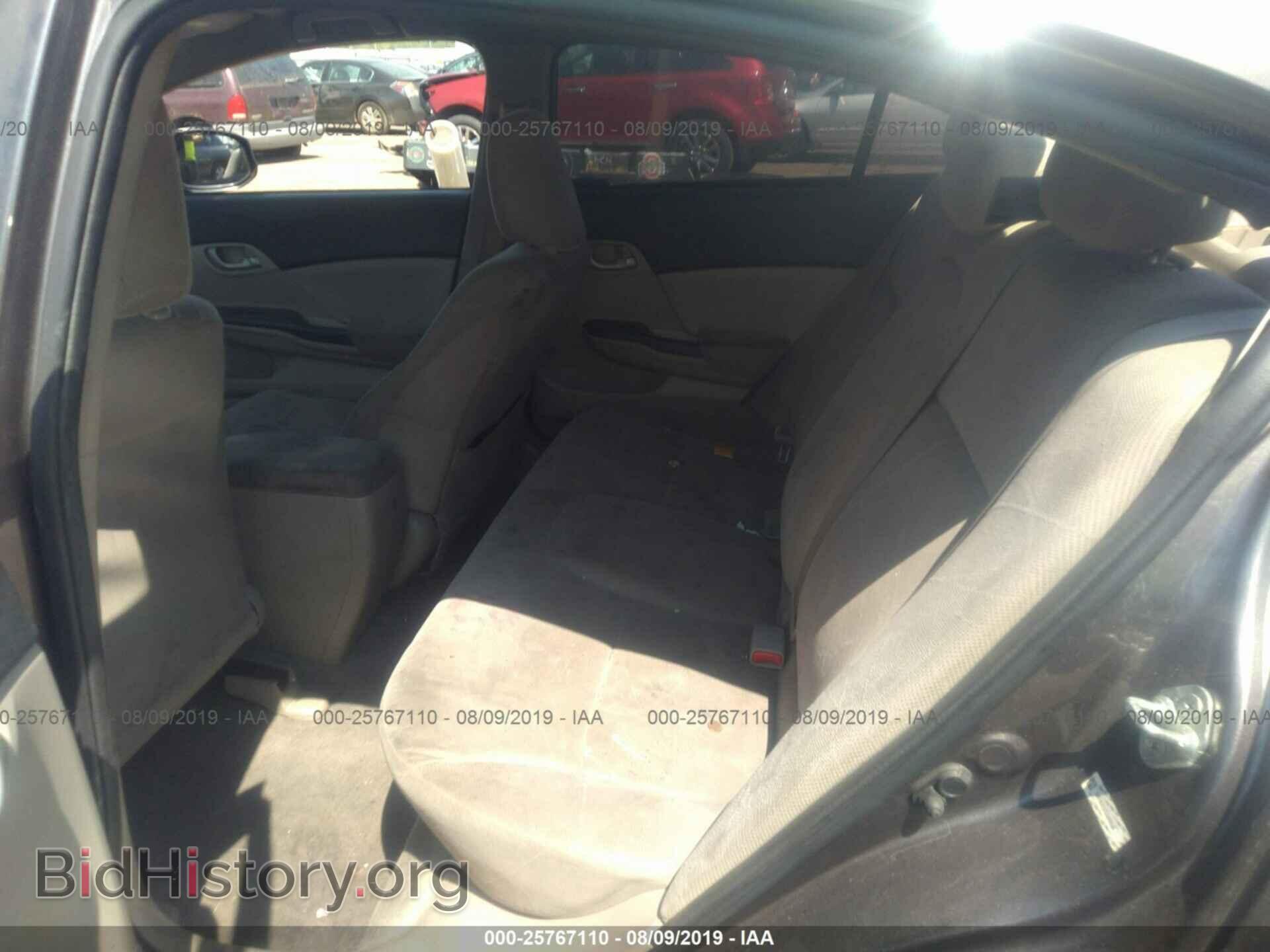 2012 HONDA CIVIC - VIN: 19XFB2F52CE009538 - Photo 8