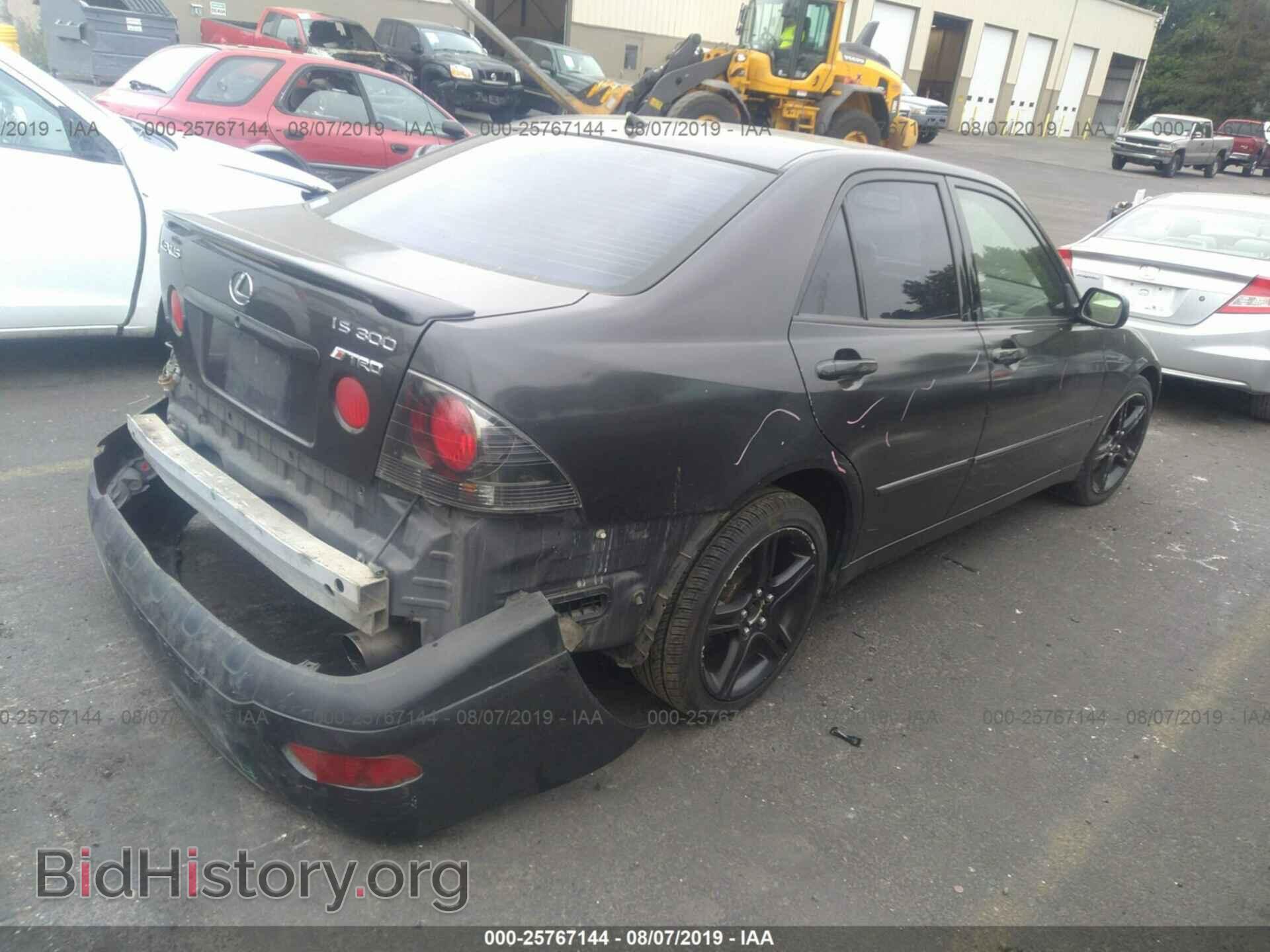 2002 LEXUS IS - VIN: JTHBD192220059527 - Фото 4