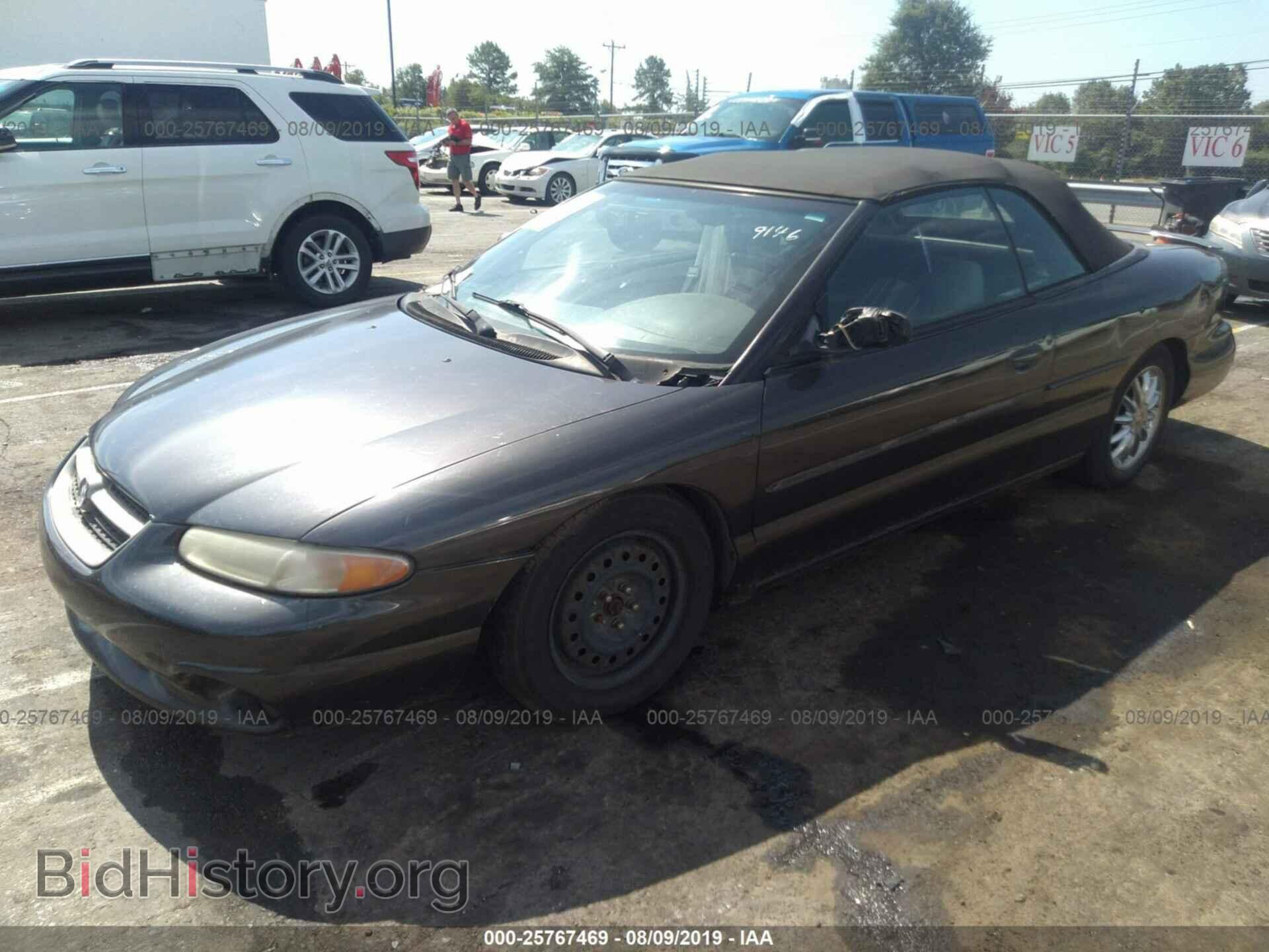 1996 CHRYSLER SEBRING - VIN: 3C3EL45H1TT249146 - Фото 2