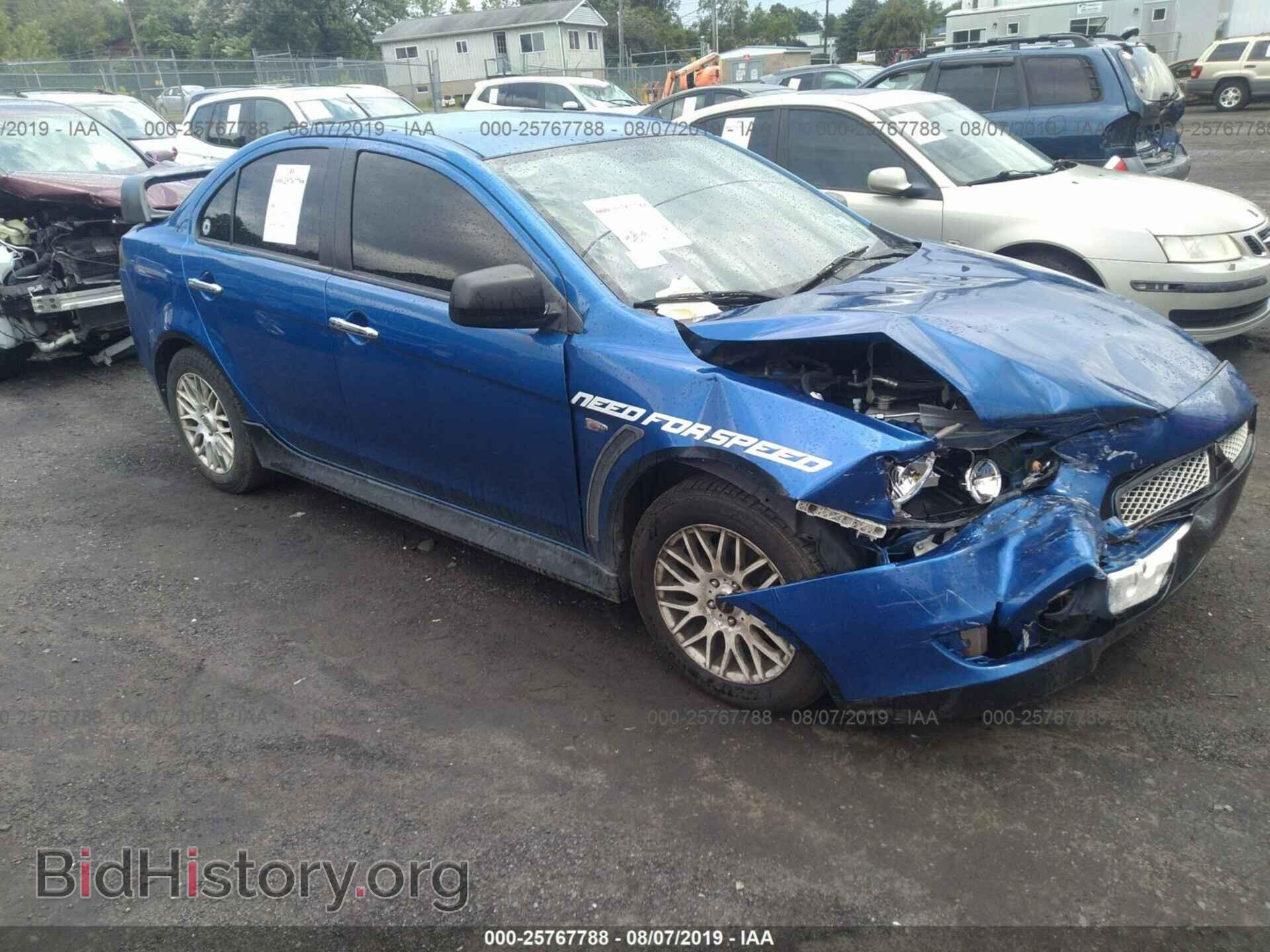 Photo JA32U2FU3BU008039 - MITSUBISHI LANCER 2011