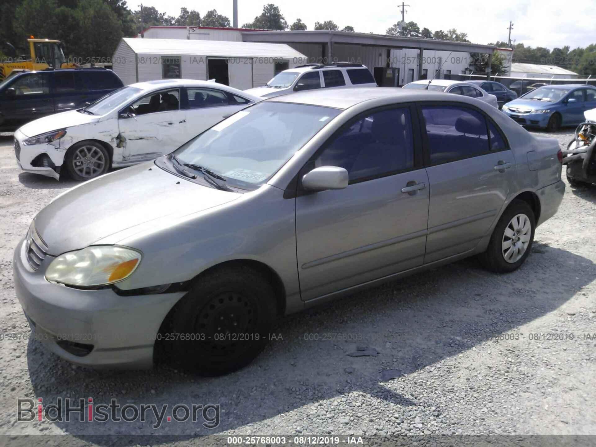 2003 TOYOTA COROLLA - VIN: JTDBR32E832003892 - Фото 2
