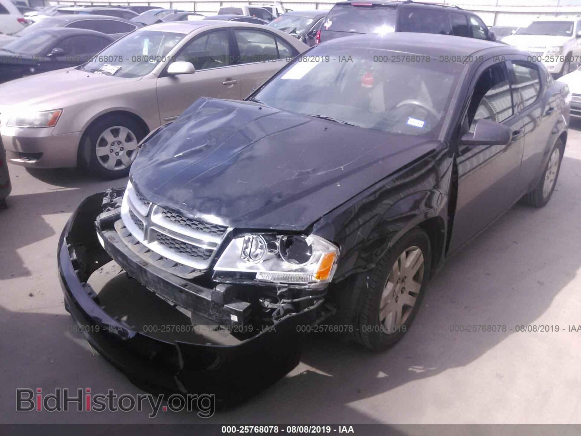 2012 DODGE AVENGER - VIN: 1C3CDZAB2CN198663 - Фото 2