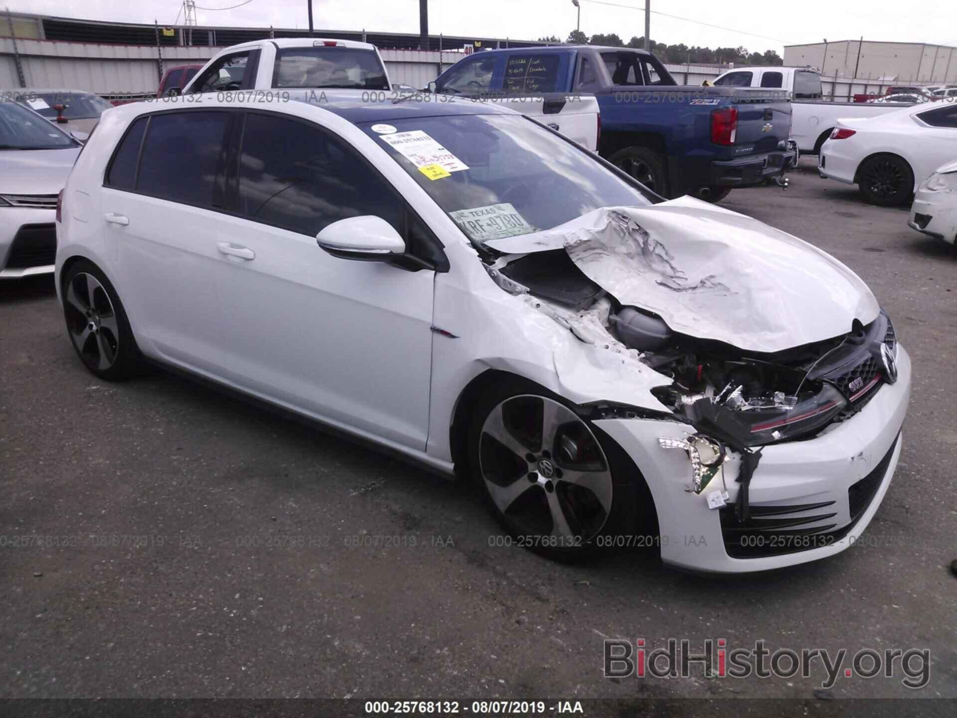 Photo 3VW447AU4GM062182 - VOLKSWAGEN GTI 2016