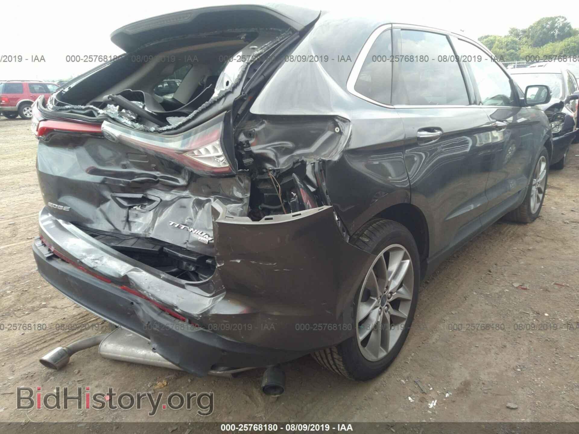 2015 FORD EDGE - VIN: 2FMTK4K89FBB68482 - Photo 4