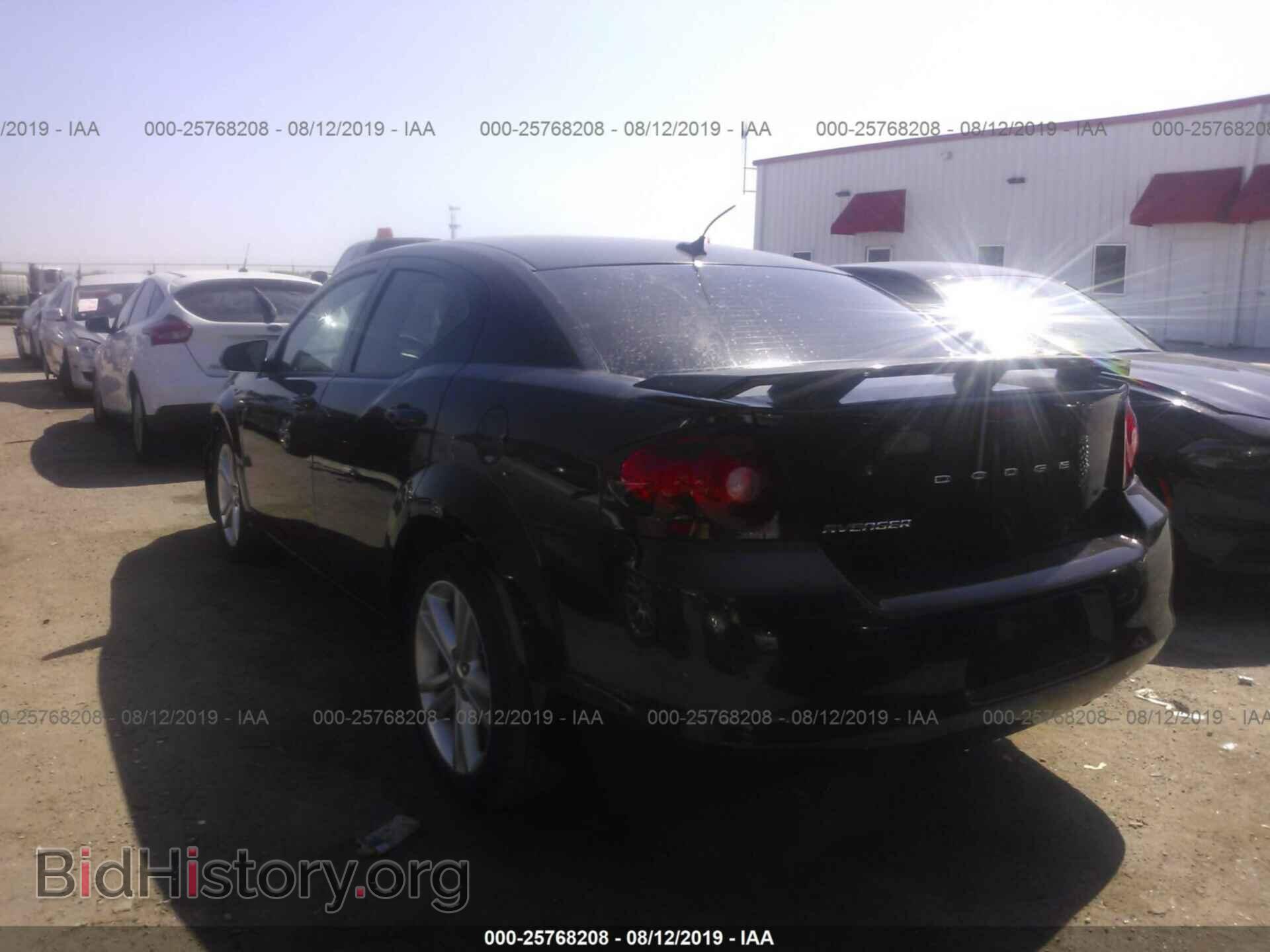 2013 DODGE AVENGER - VIN: 1C3CDZAG1DN772604 - Фото 3