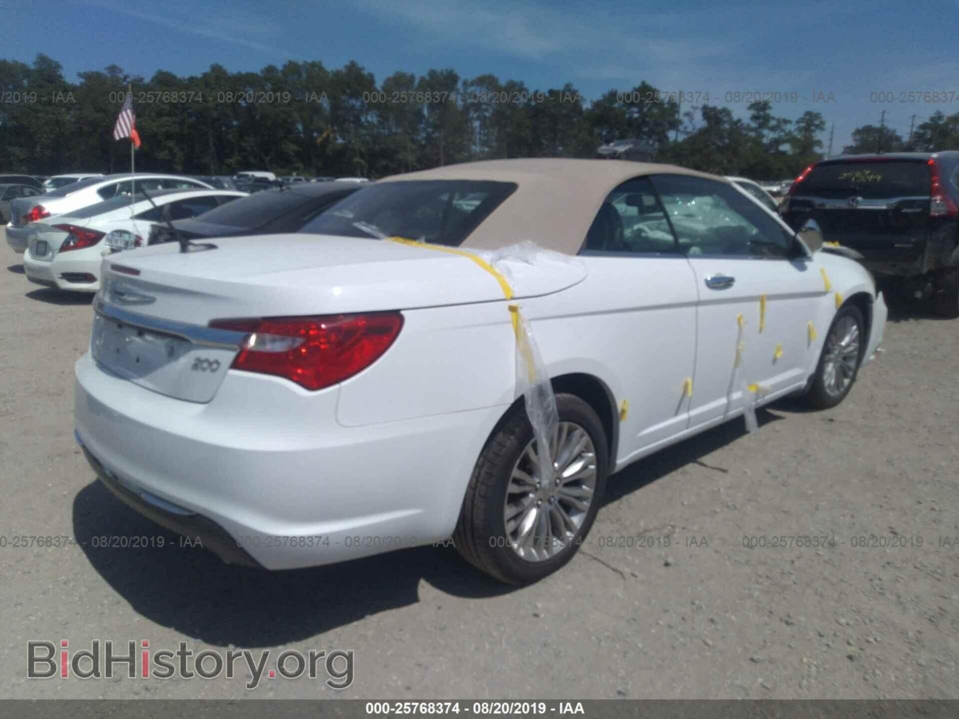 2012 CHRYSLER 200 - VIN: 1C3BCBFG4CN245167 - Фото 4