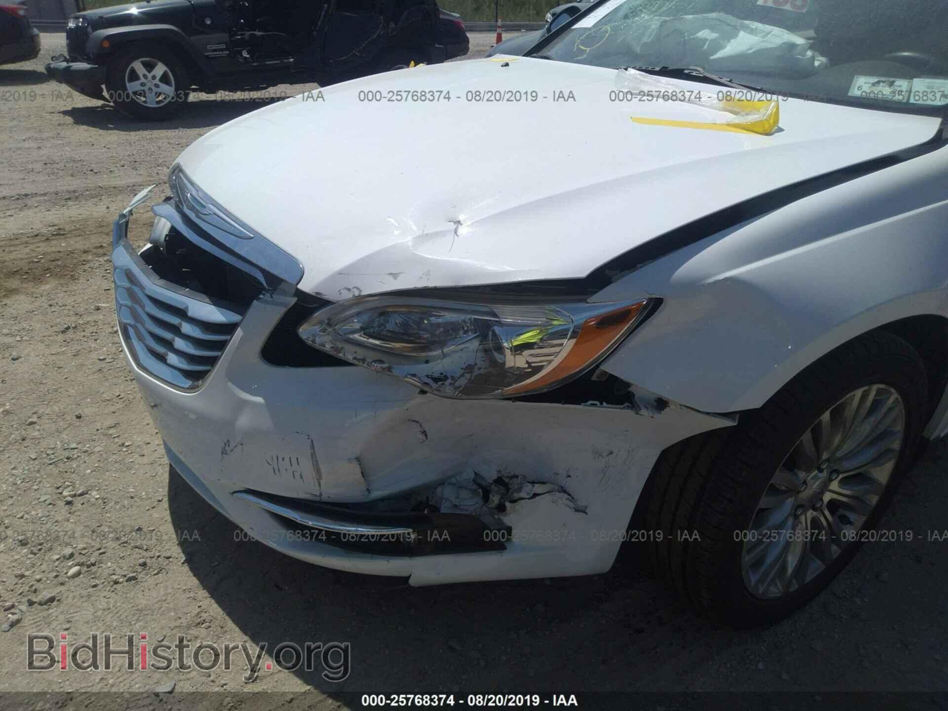 2012 CHRYSLER 200 - VIN: 1C3BCBFG4CN245167 - Фото 6