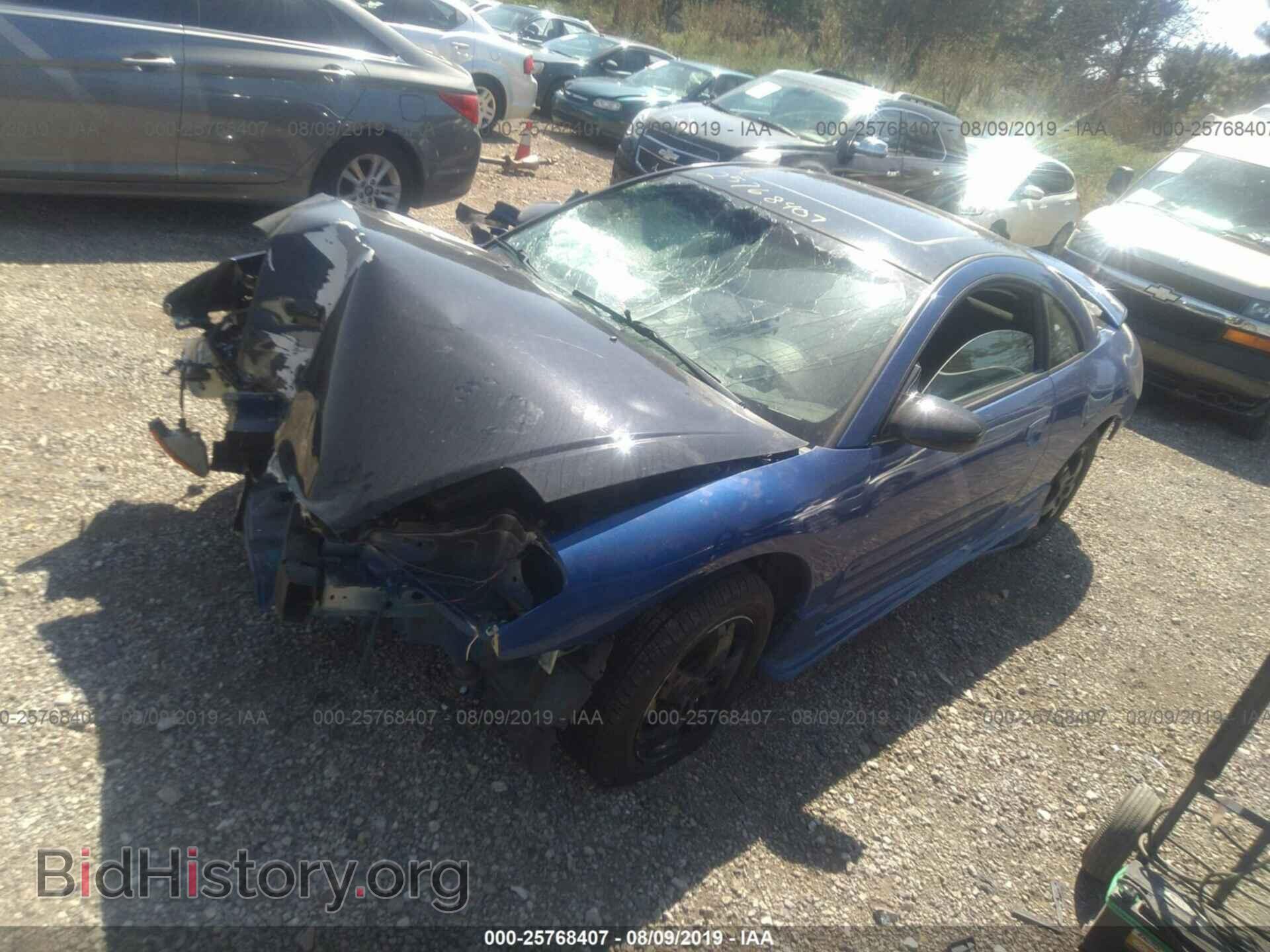 2003 MITSUBISHI ECLIPSE - VIN: 4A3AC44G23E136810 - Фото 2