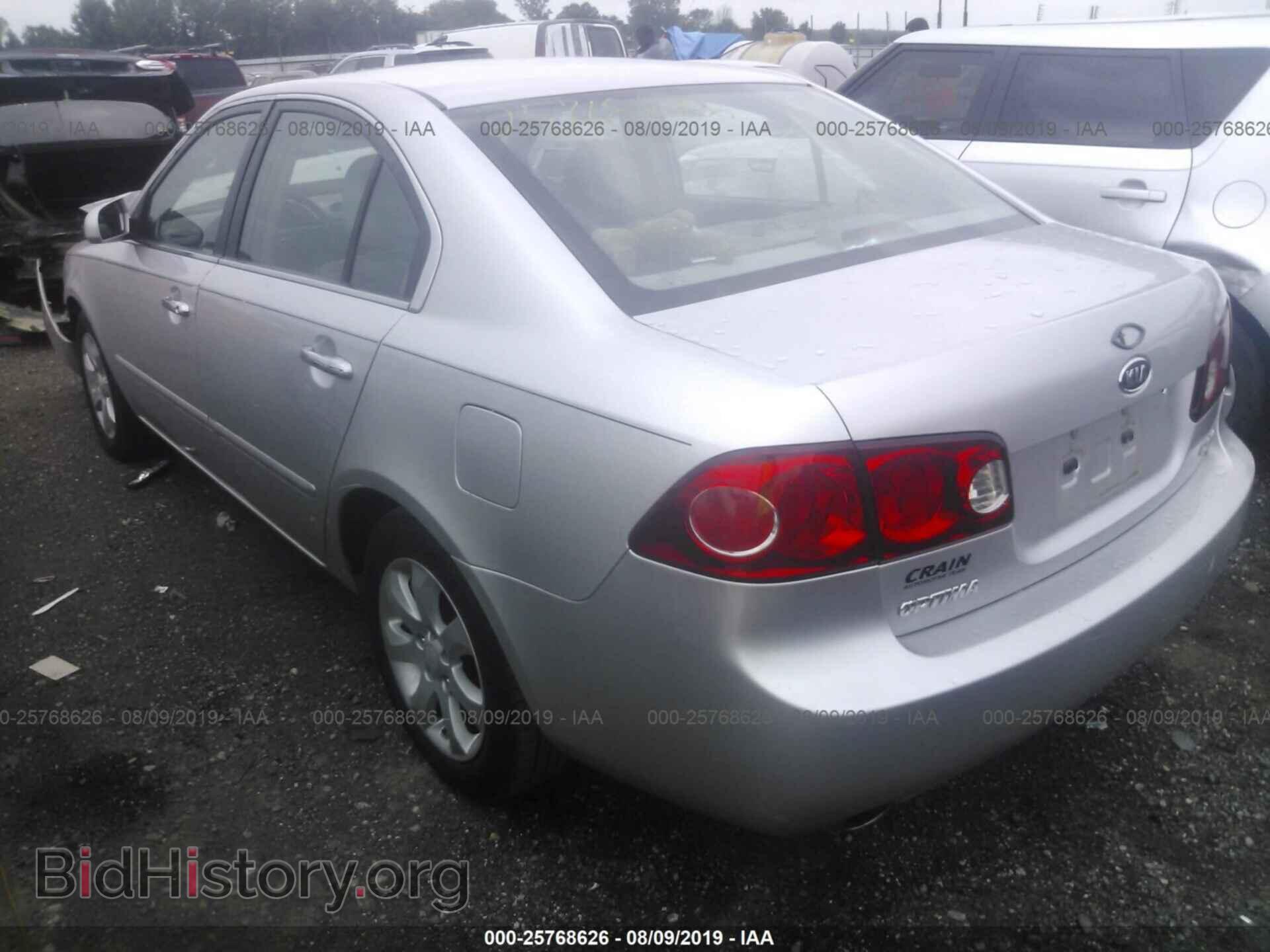 2007 KIA OPTIMA - VIN: KNAGE124875144492 - Фото 3