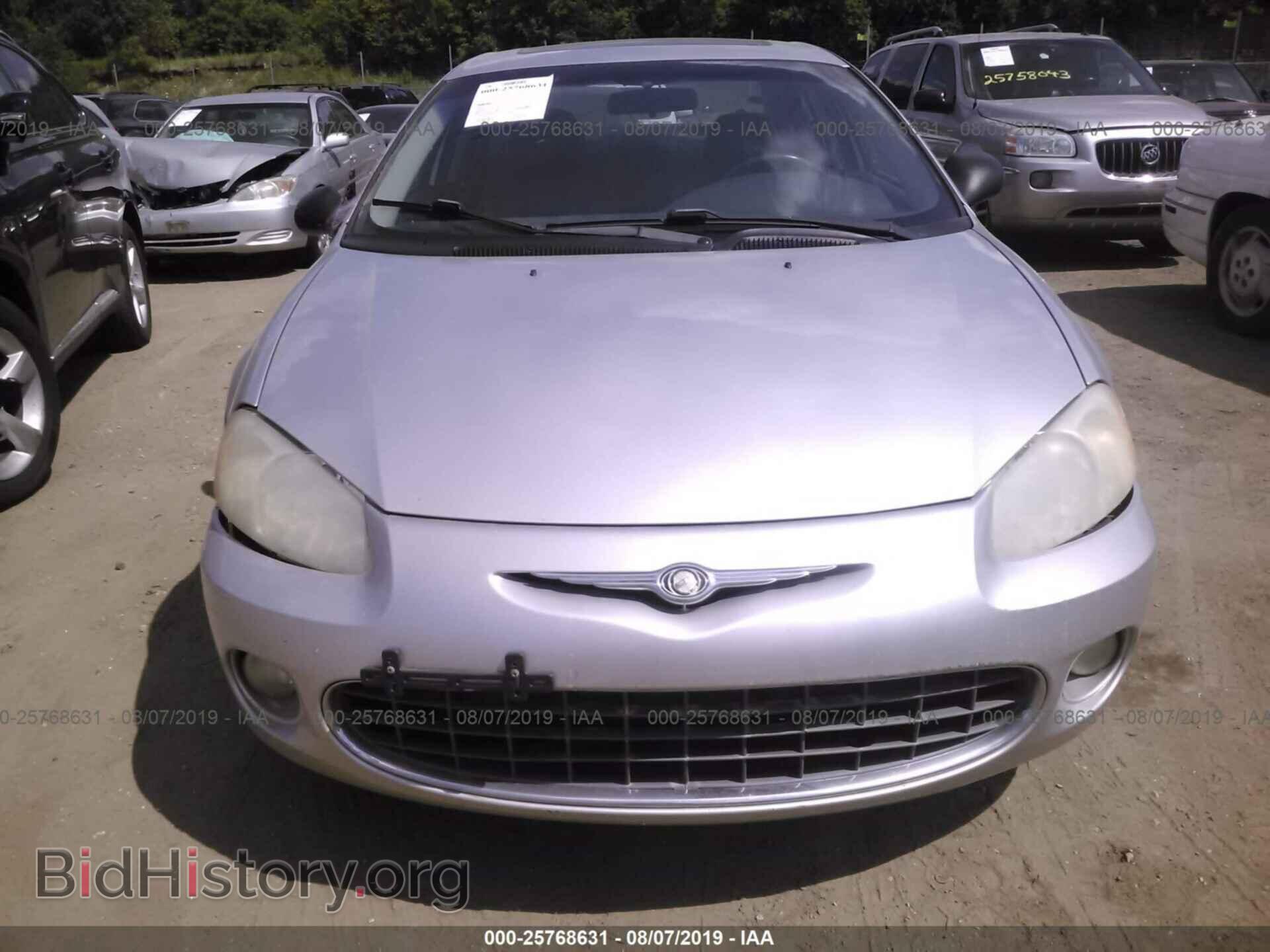 2001 CHRYSLER SEBRING - VIN: 1C3AL56U31N549980 - Фото 6