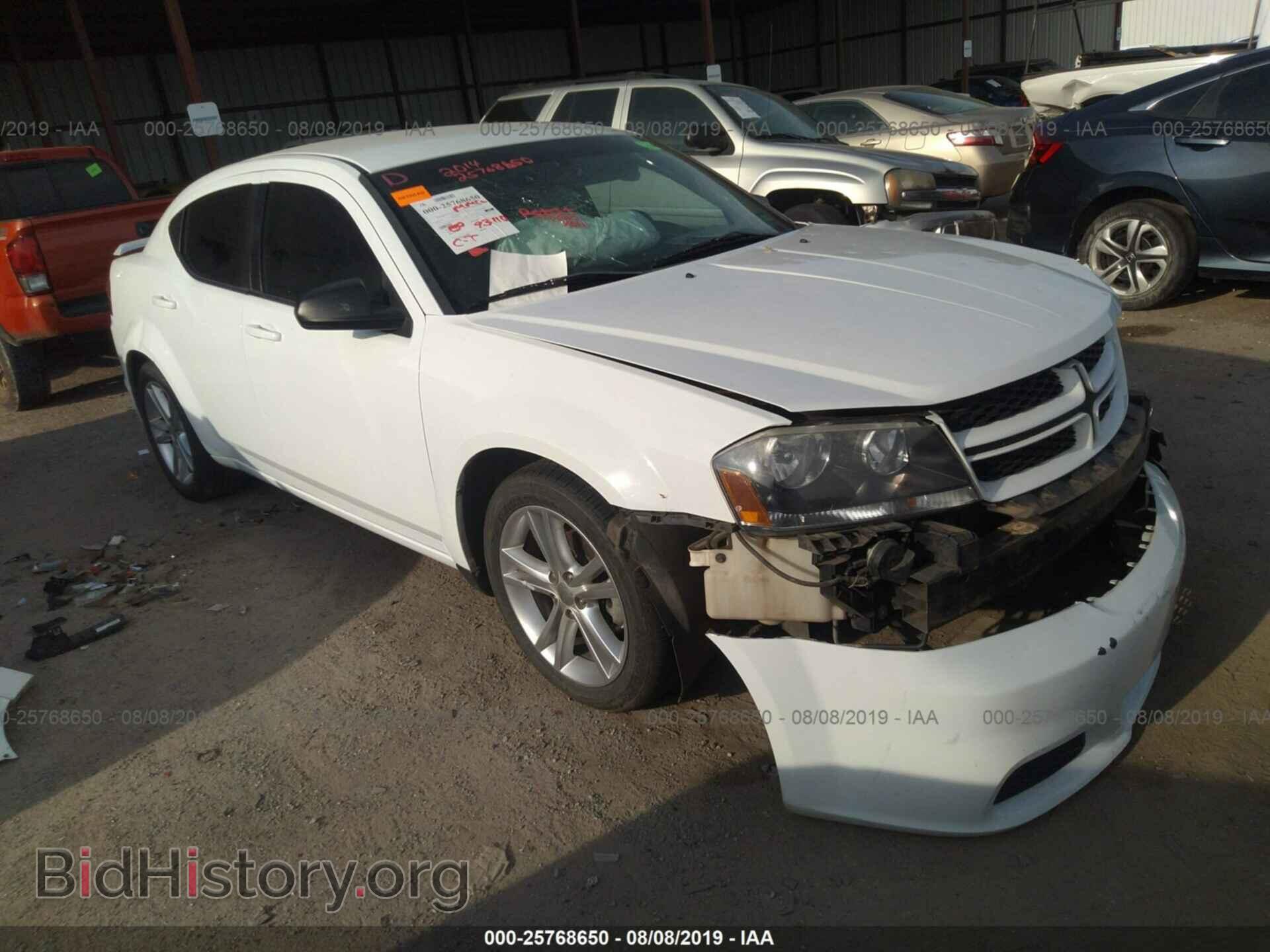 Photo 1C3CDZAG4EN104734 - DODGE AVENGER 2014