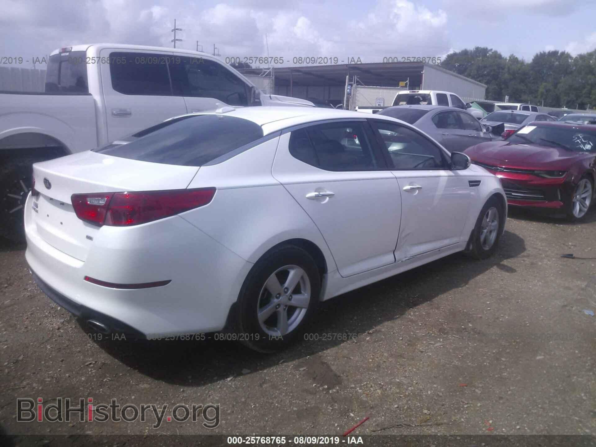 2015 KIA OPTIMA - VIN: KNAGM4A76F5632113 - Photo 4