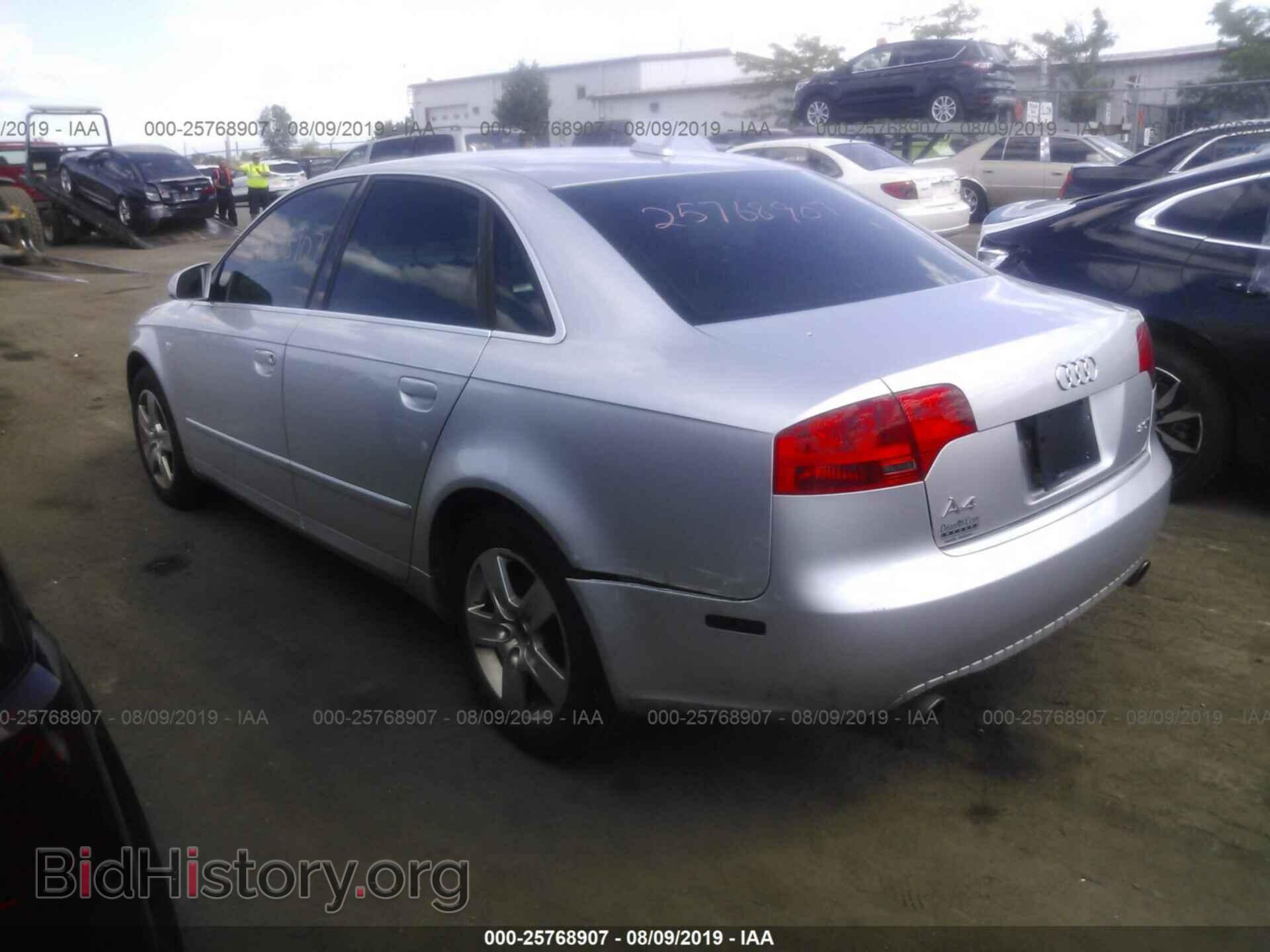 2006 AUDI A4 - VIN: WAUAF78E16A204043 - Фото 3