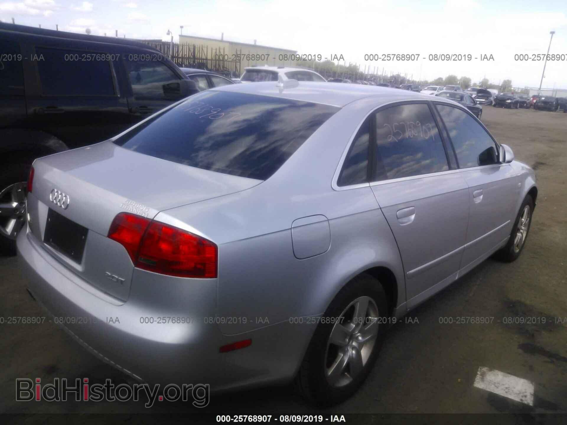 2006 AUDI A4 - VIN: WAUAF78E16A204043 - Фото 4