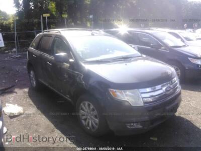 2007 Ford EDGE SEL, black — VIN 2FMDK48C57BB59196, IAAI