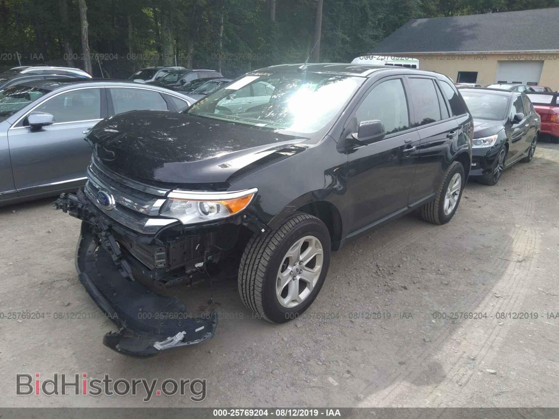 2014 FORD EDGE - VIN: 2FMDK4JC9EBB50993 - Фото 2