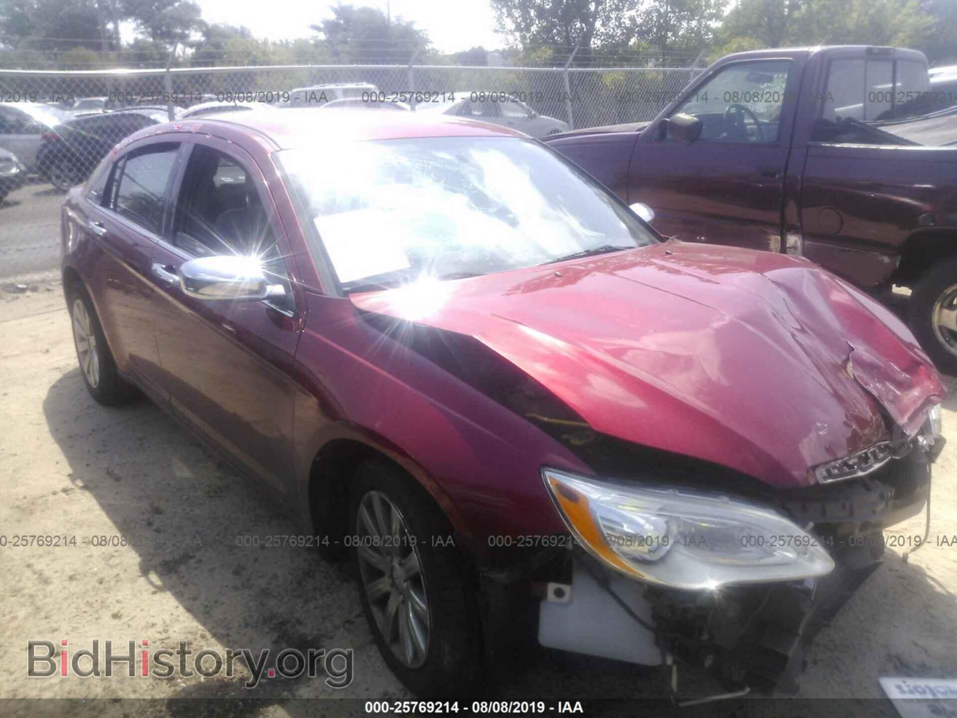 Photo 1C3CCBCG6DN597662 - CHRYSLER 200 2013