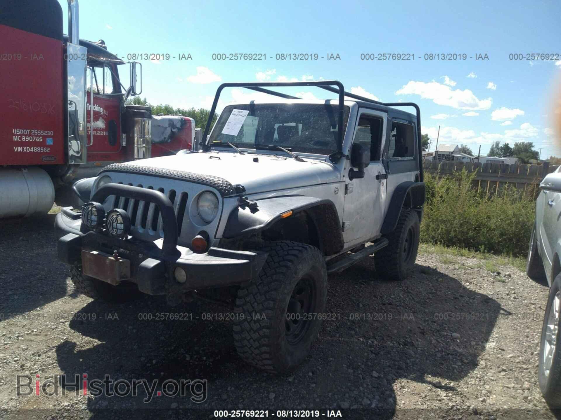 2007 JEEP WRANGLER - VIN: 1J4FA24127L130581 - Фото 2