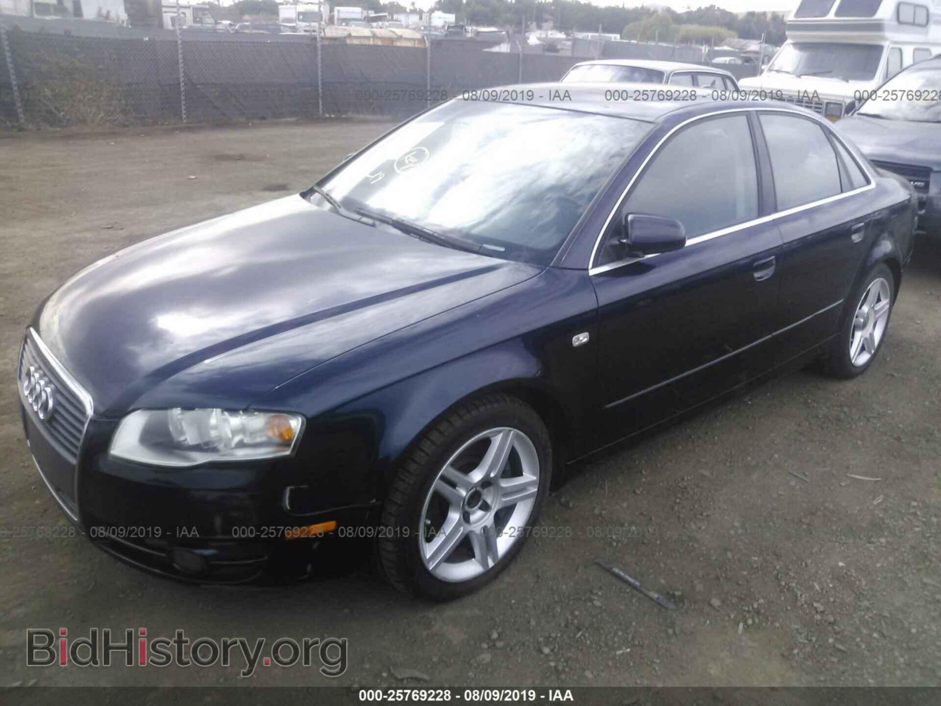 2007 AUDI A4 - VIN: WAUAF78E87A106712 - Фото 2