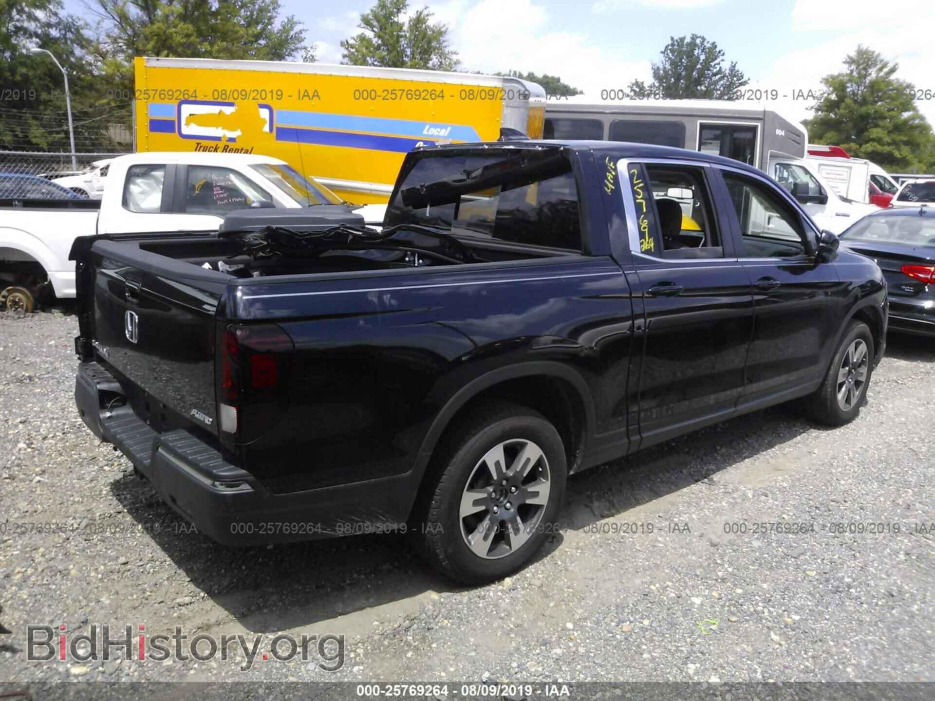 2019 HONDA RIDGELINE - VIN: 5FPYK3F63KB014500 - Фото 4