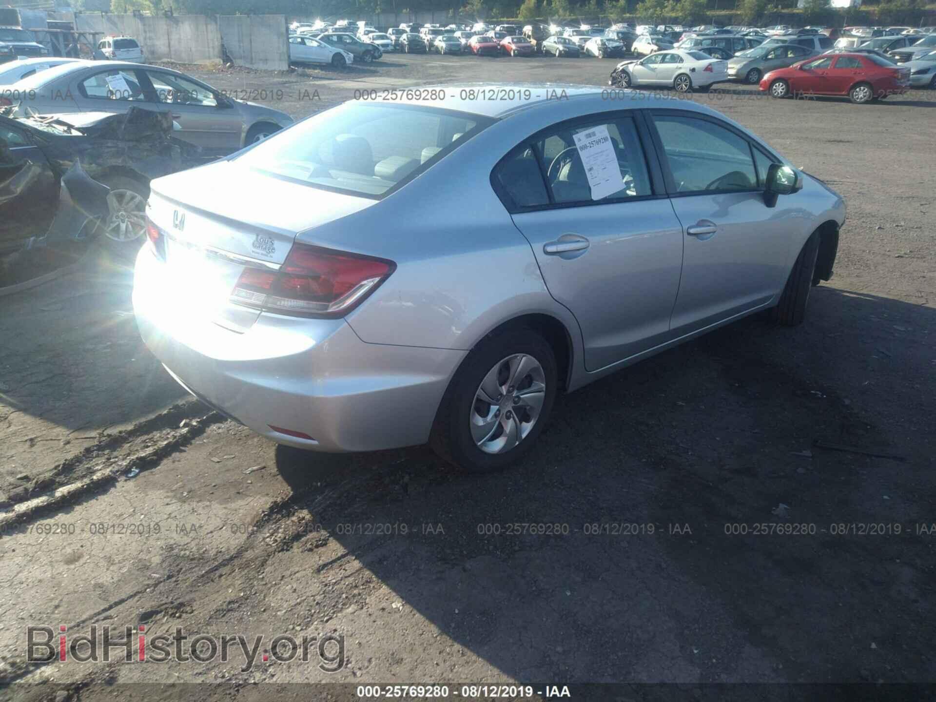 2014 HONDA CIVIC - VIN: 19XFB2F50EE206064 - Фото 4