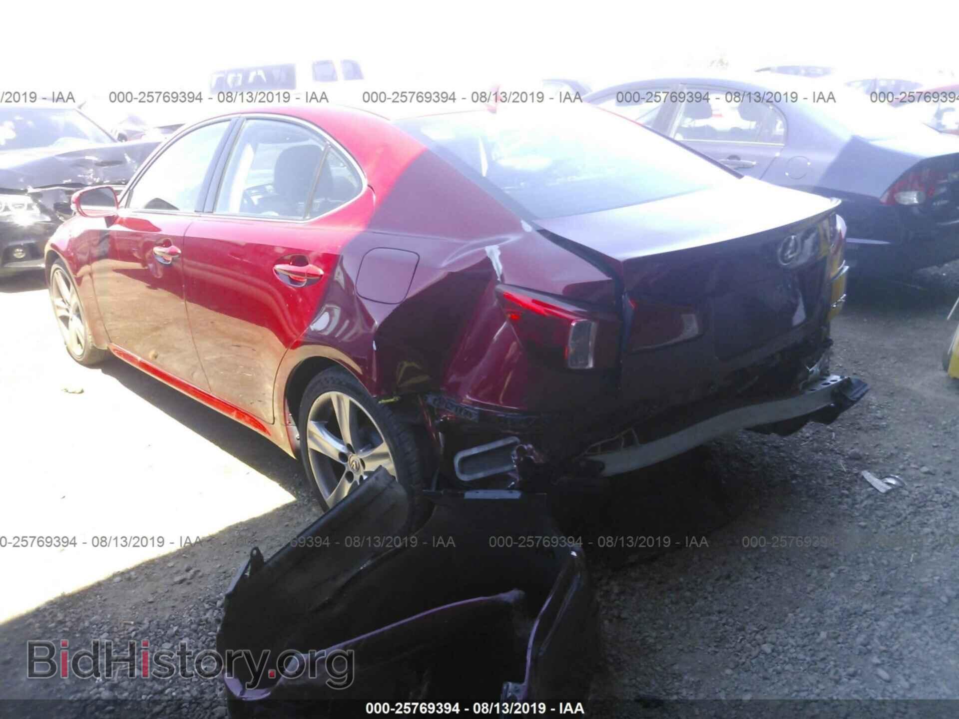 2011 LEXUS IS - VIN: JTHBF5C20B5134447 - Фото 3