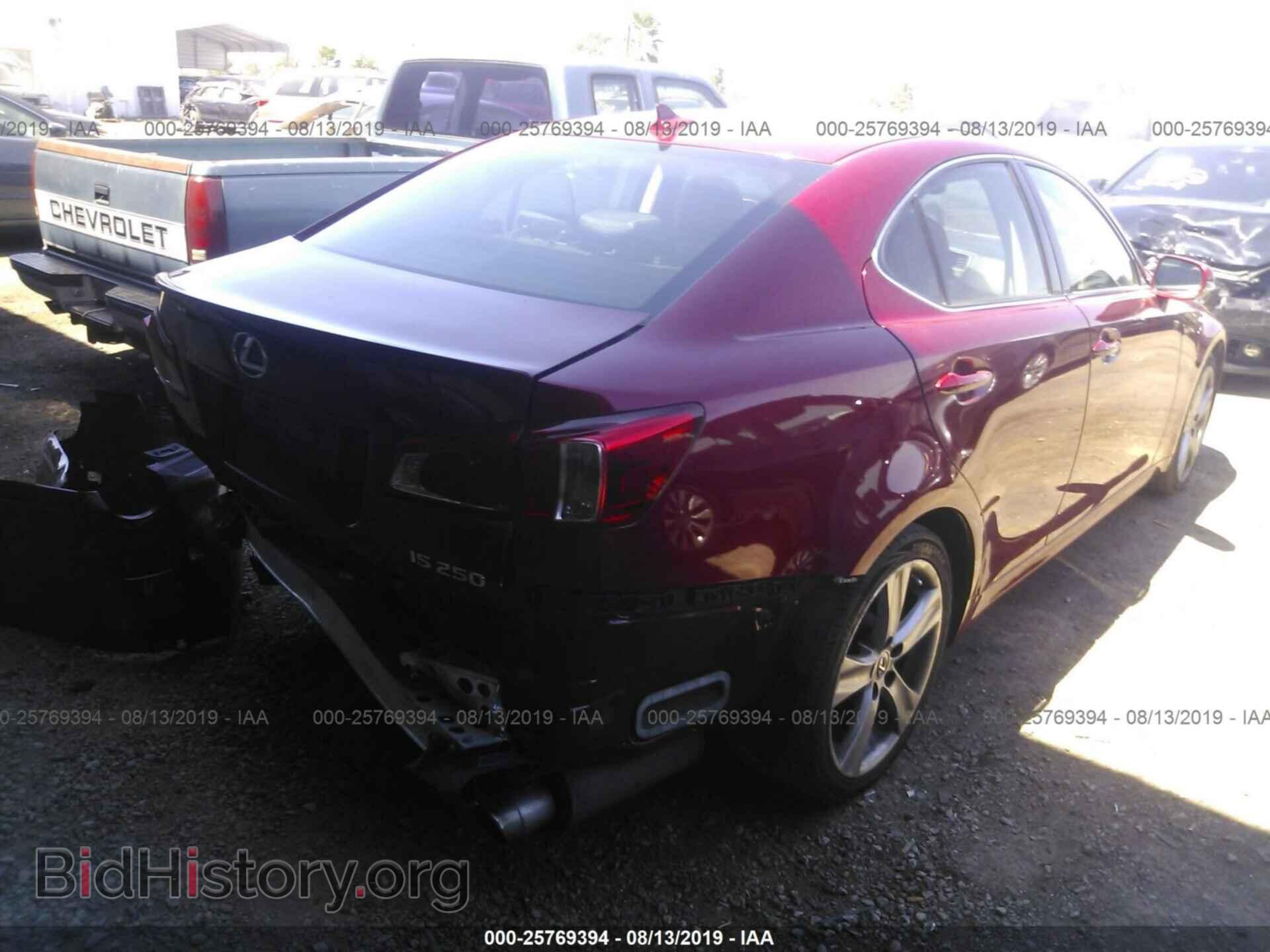 2011 LEXUS IS - VIN: JTHBF5C20B5134447 - Фото 4
