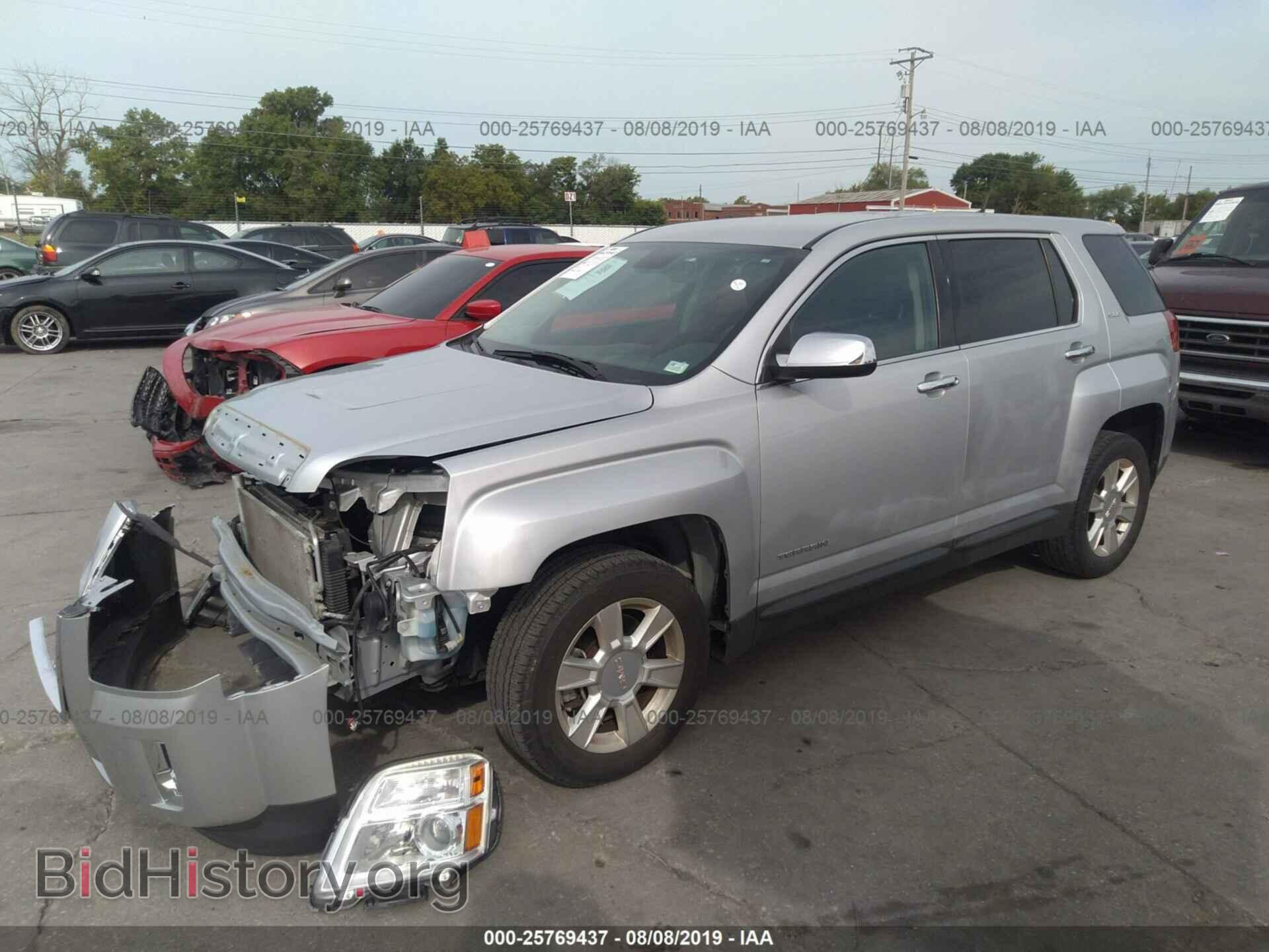 2013 GMC TERRAIN - VIN: 2GKALMEK1D6109596 - Фото 2
