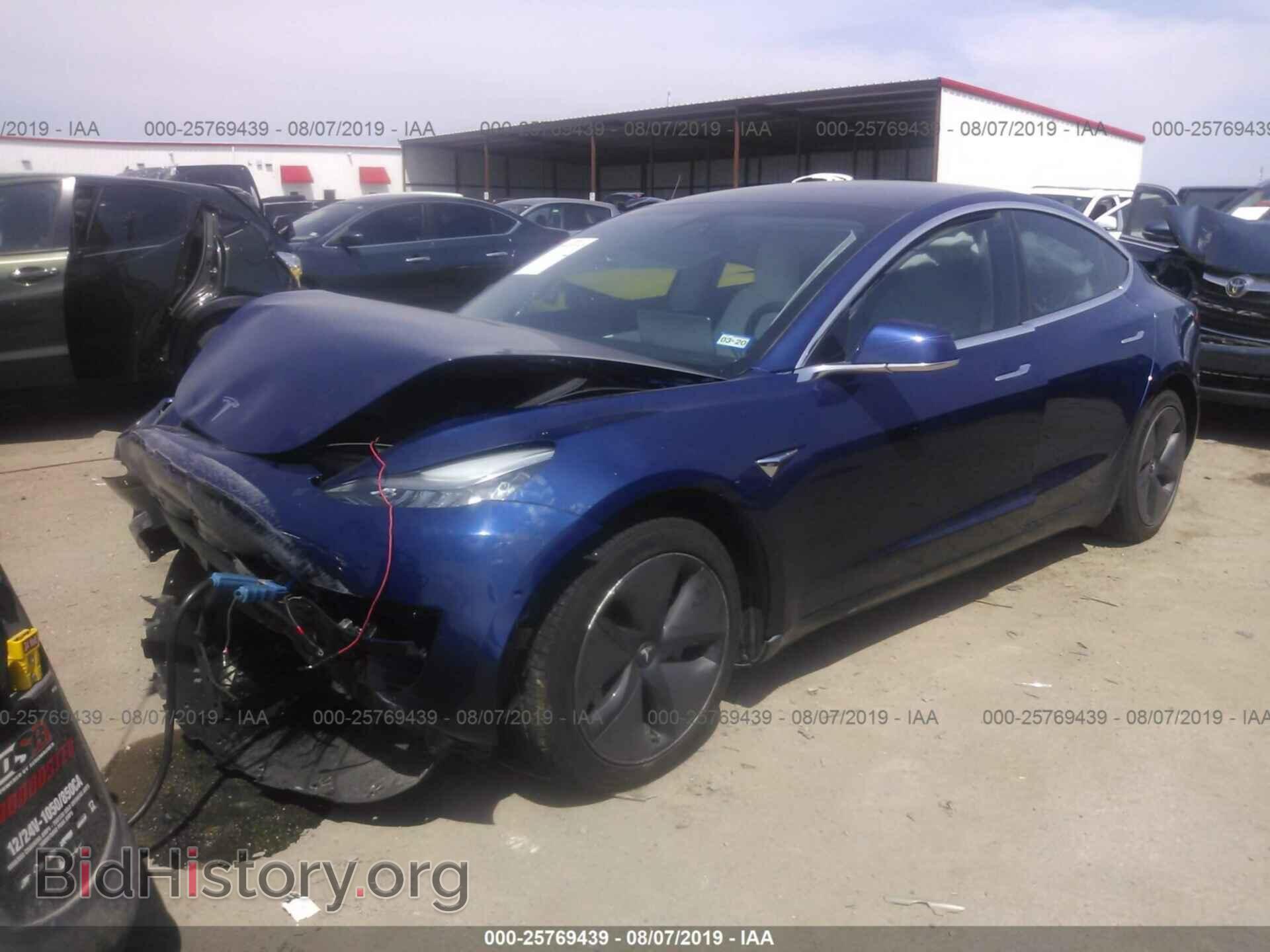 2018 TESLA MODEL 3 - VIN: 5YJ3E1EB9JF122194 - Фото 2