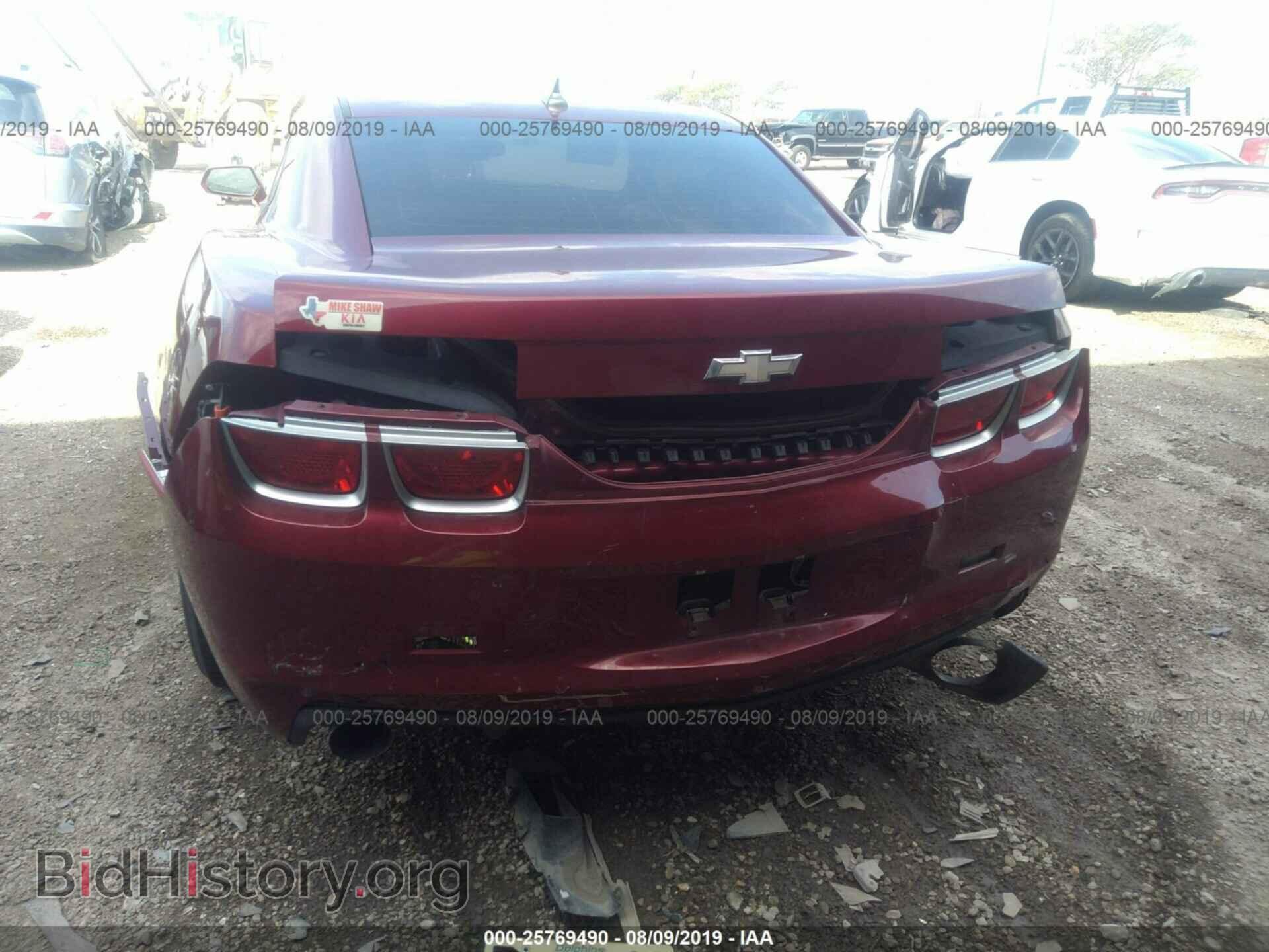 2011 CHEVROLET CAMARO - VIN: 2G1FB1ED6B9127813 - Фото 6