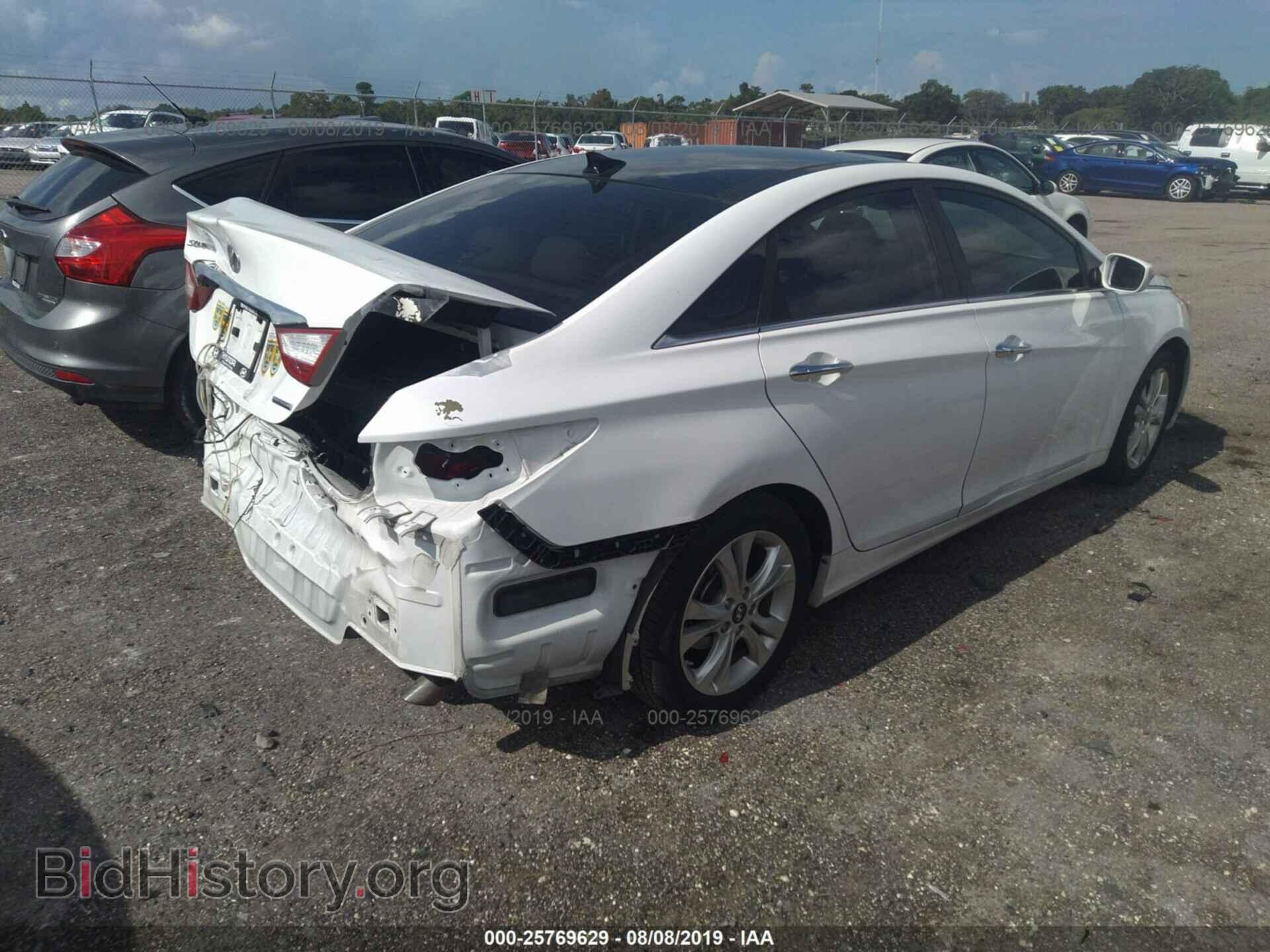 2012 HYUNDAI SONATA - VIN: 5NPEC4AC9CH381514 - Фото 4