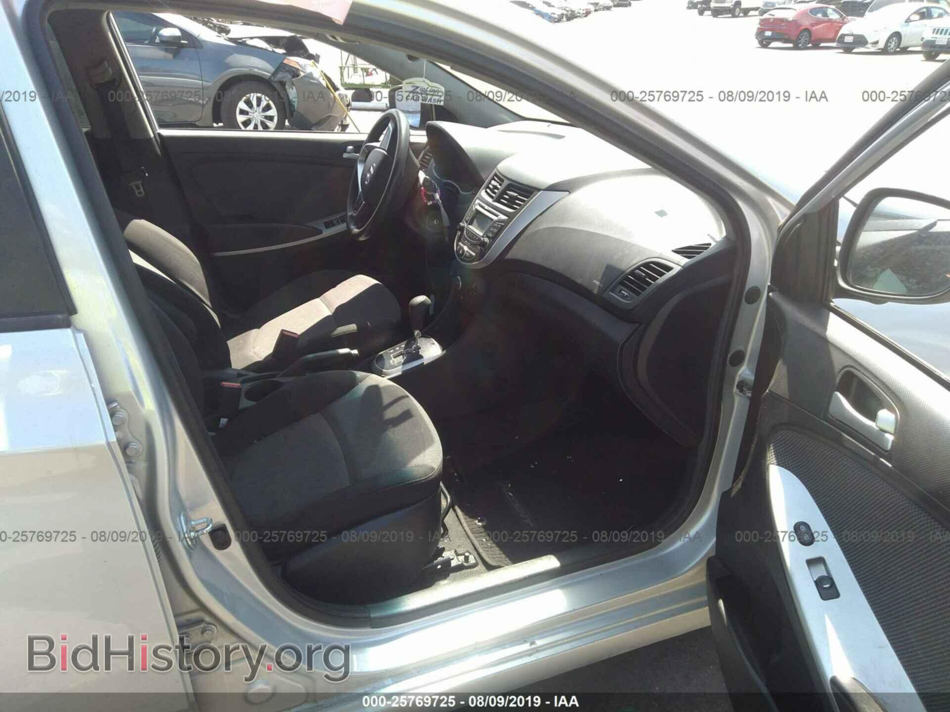 2013 HYUNDAI ACCENT - VIN: KMHCT5AE2DU107119 - Фото 5