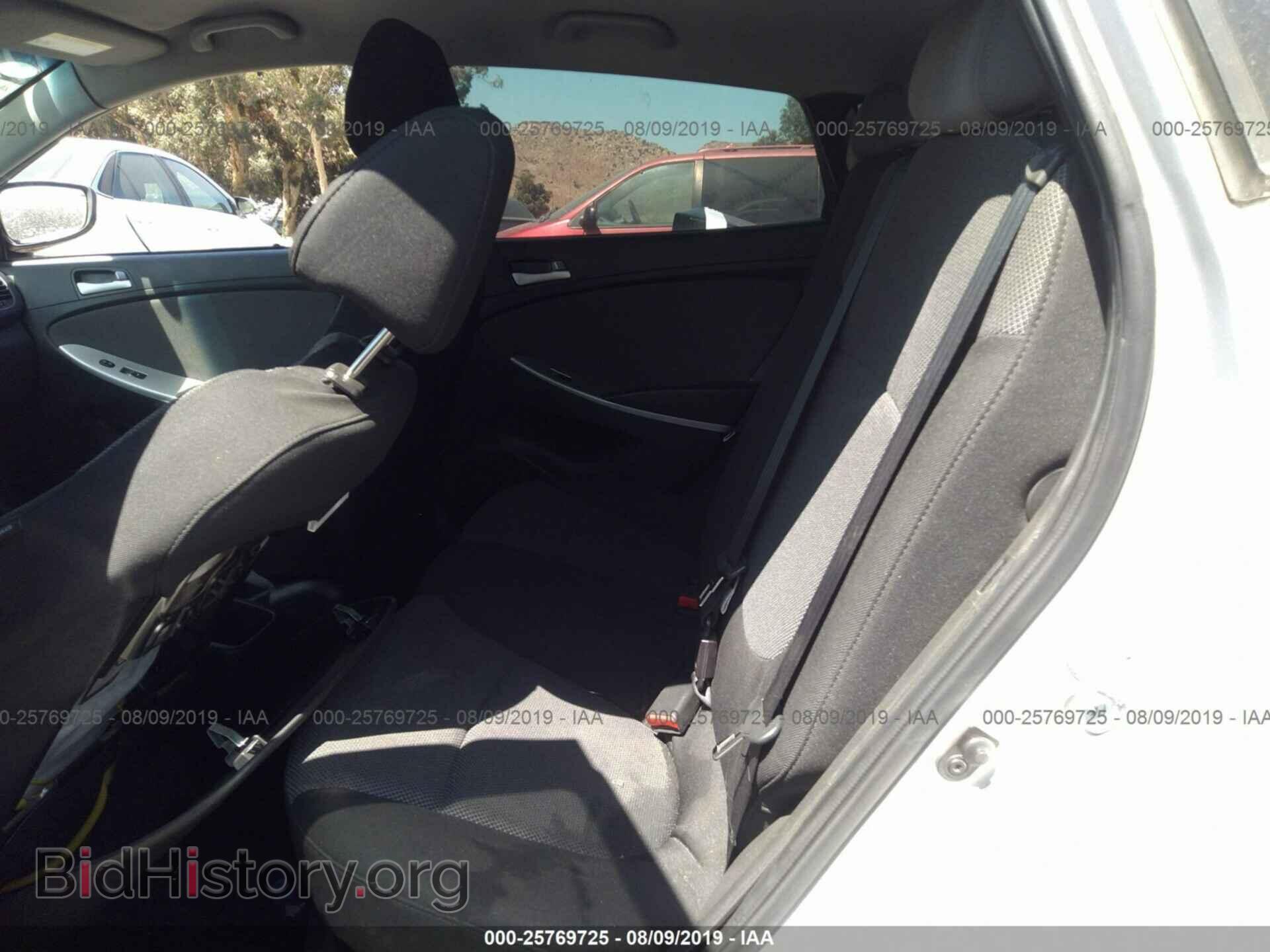 2013 HYUNDAI ACCENT - VIN: KMHCT5AE2DU107119 - Фото 8