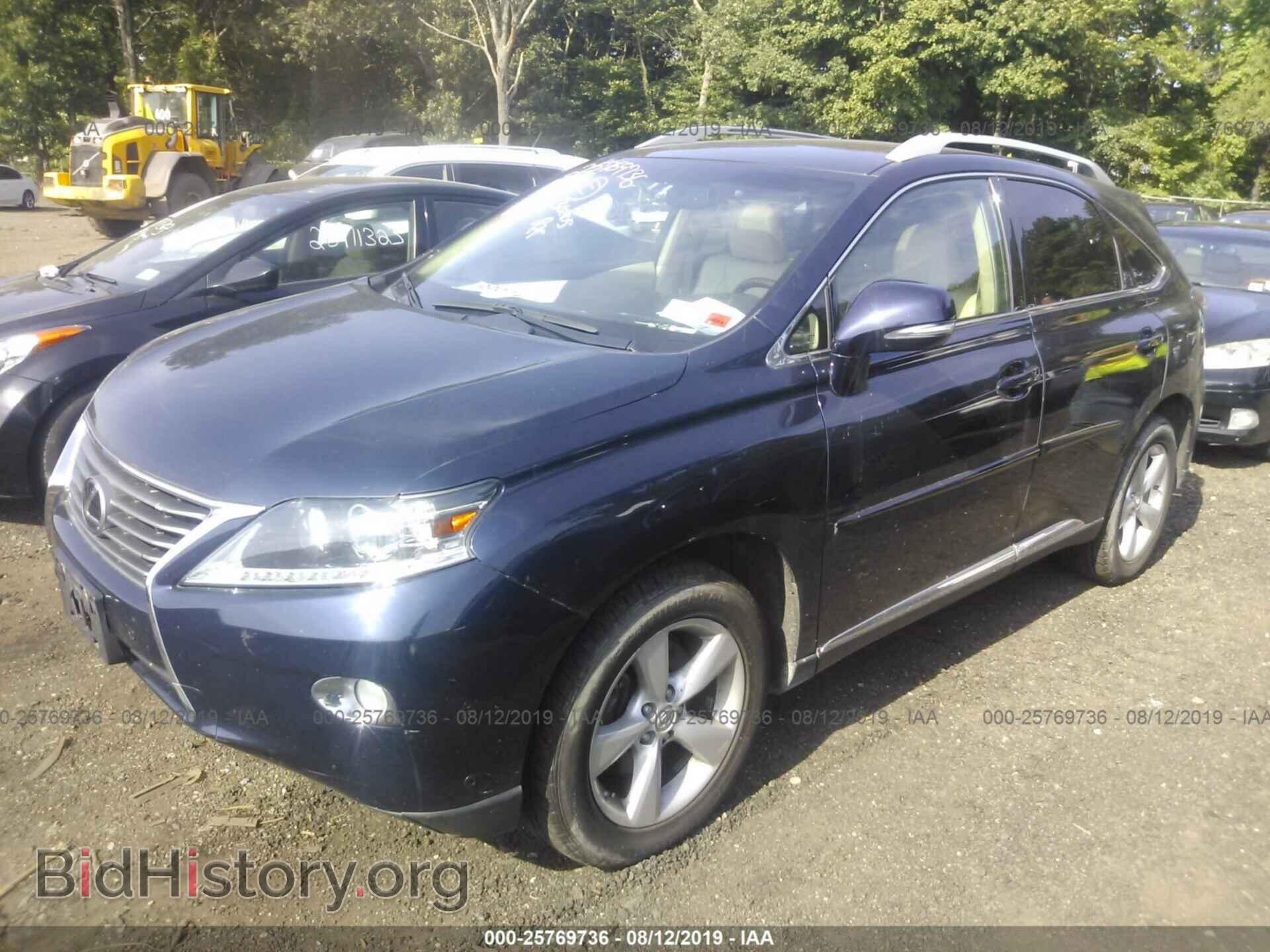 2013 LEXUS RX - VIN: 2T2BK1BA5DC220188 - Фото 2
