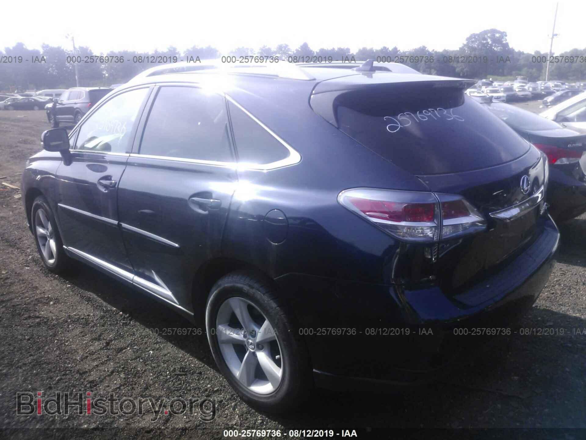 2013 LEXUS RX - VIN: 2T2BK1BA5DC220188 - Фото 3