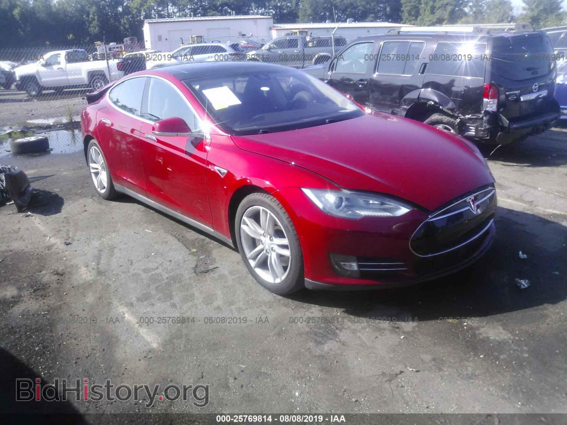 Photo 5YJSA1H12EFP51294 - TESLA MODEL S 2014