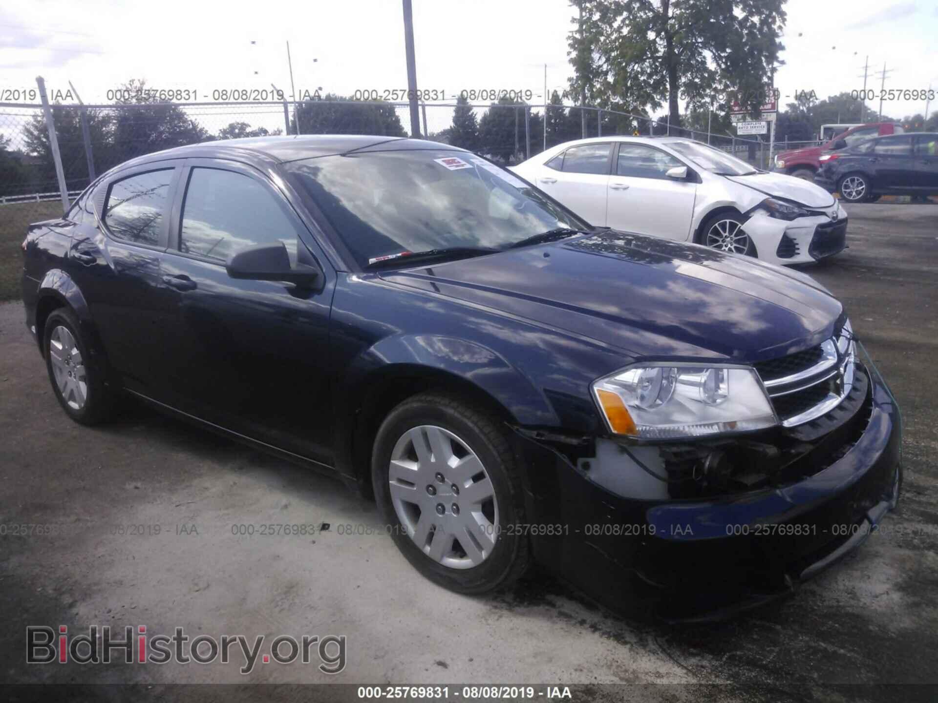Photo 1C3CDZAB9DN753013 - DODGE AVENGER 2013