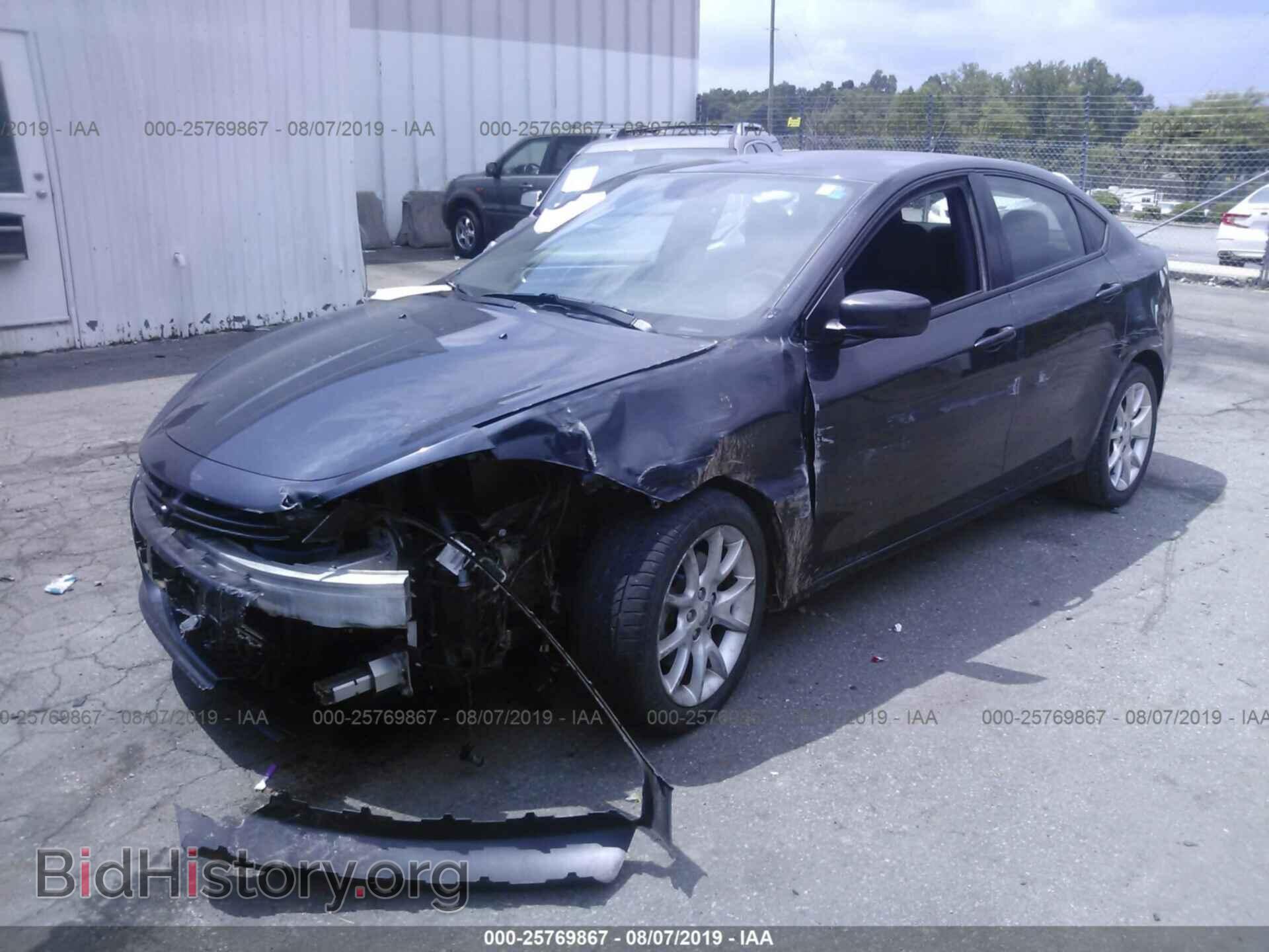2013 DODGE DART - VIN: 1C3CDFBA1DD233205 - Фото 2