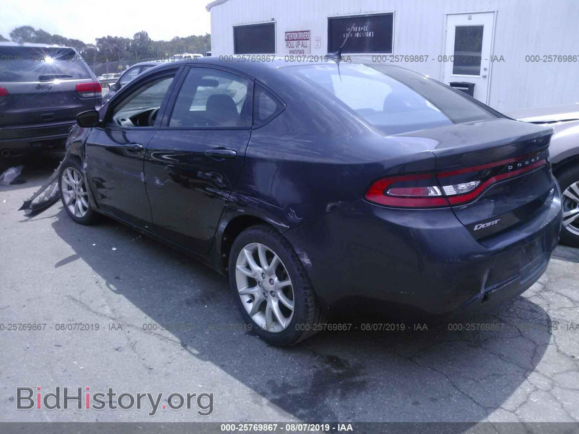 2013 DODGE DART - VIN: 1C3CDFBA1DD233205 - Фото 3