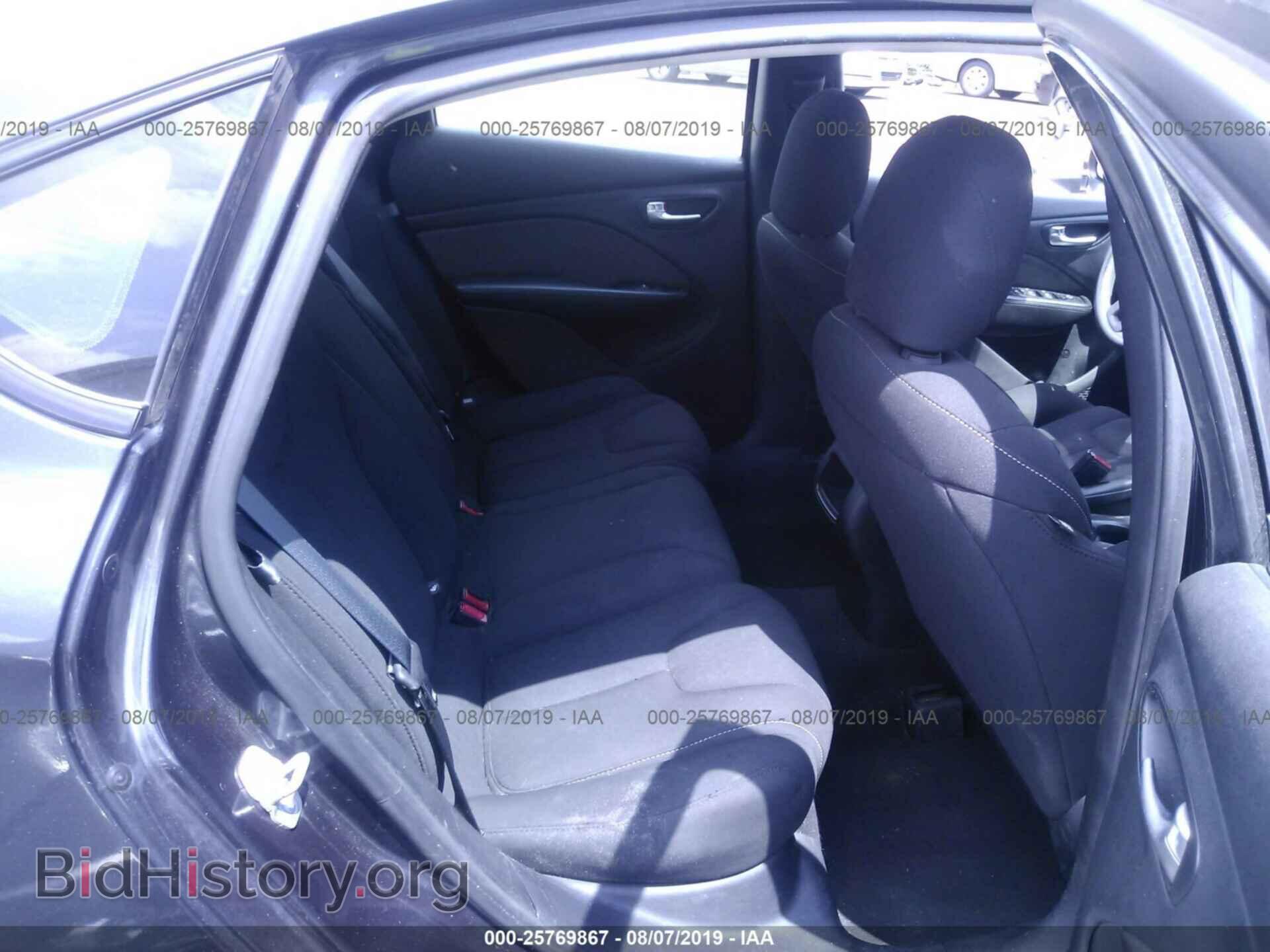 2013 DODGE DART - VIN: 1C3CDFBA1DD233205 - Фото 8