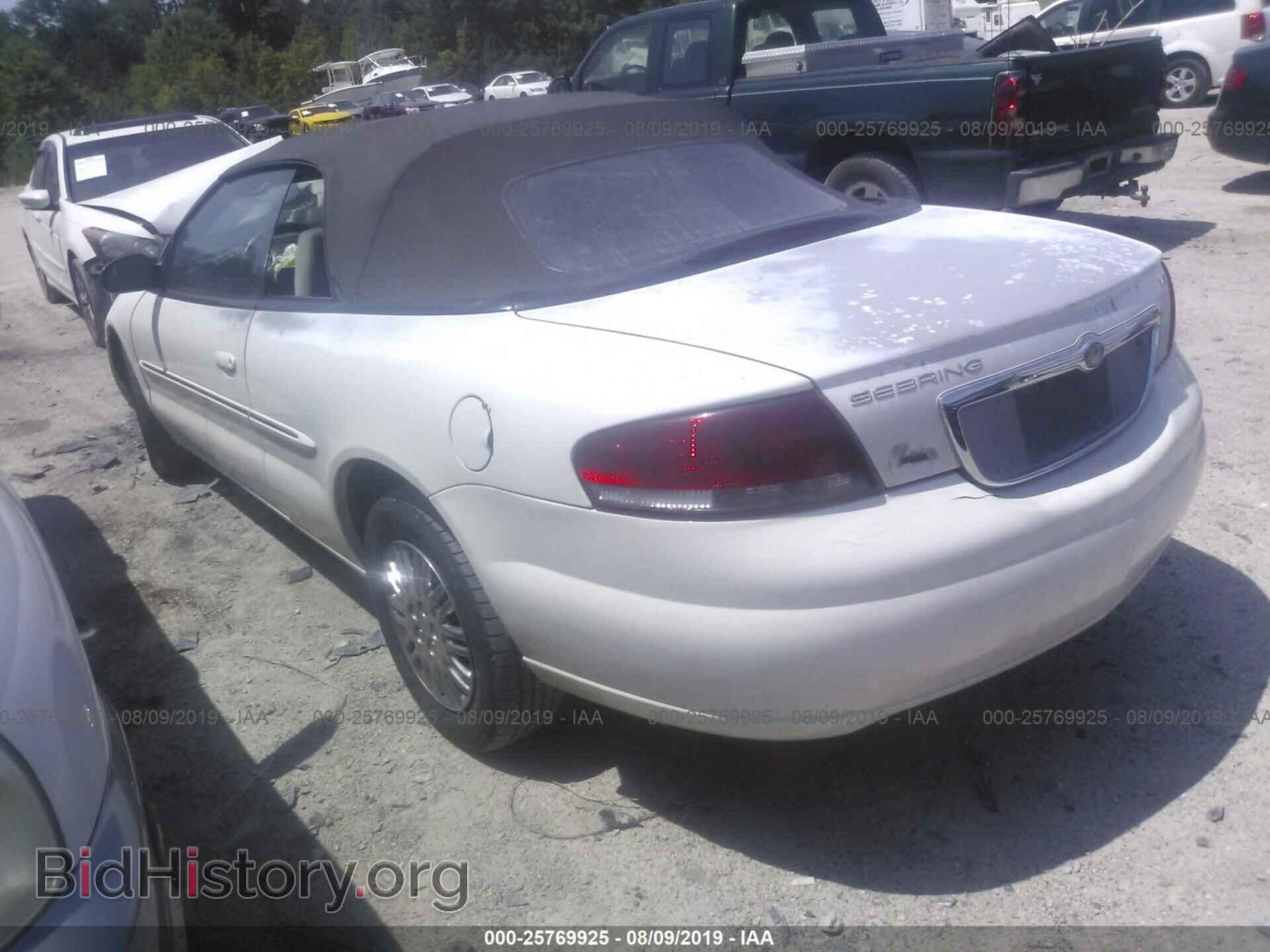 2002 CHRYSLER SEBRING - VIN: 1C3EL45X72N151857 - Фото 3