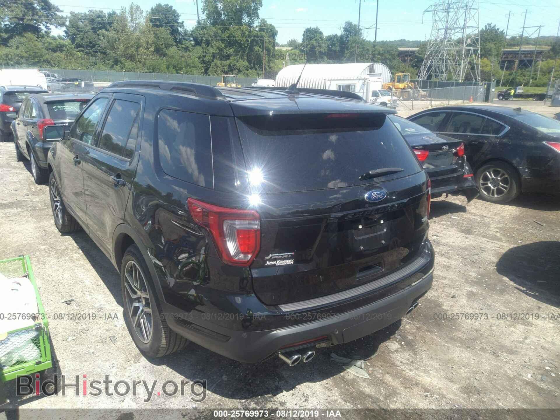 2018 FORD EXPLORER - VIN: 1FM5K8GT4JGB96205 - Photo 3