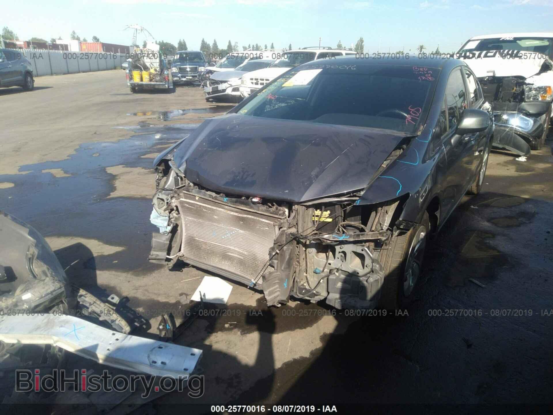 2013 HONDA CIVIC - VIN: 19XFB2F50DE217905 - Фото 2