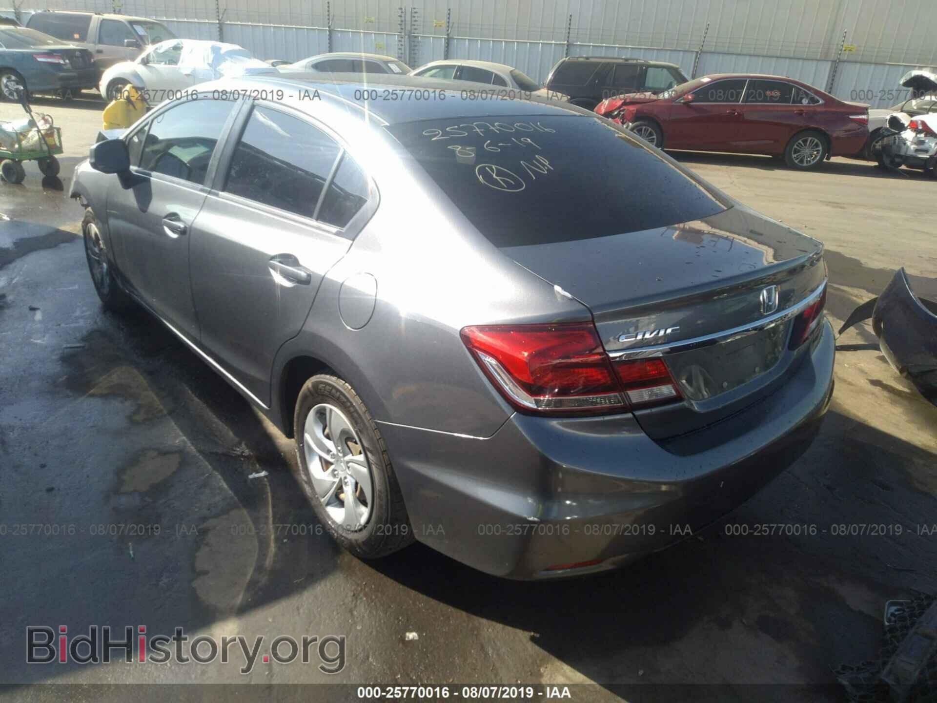 2013 HONDA CIVIC - VIN: 19XFB2F50DE217905 - Фото 3