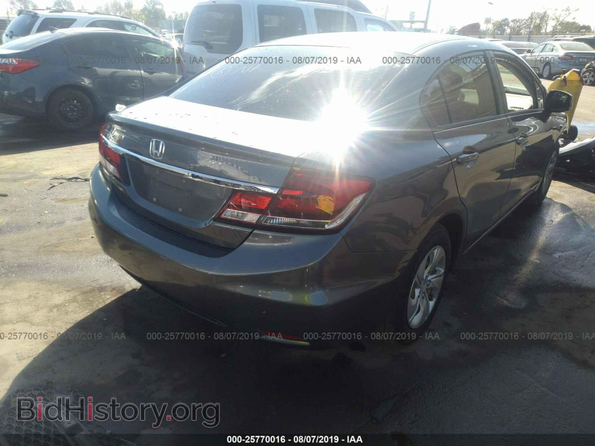 2013 HONDA CIVIC - VIN: 19XFB2F50DE217905 - Фото 4