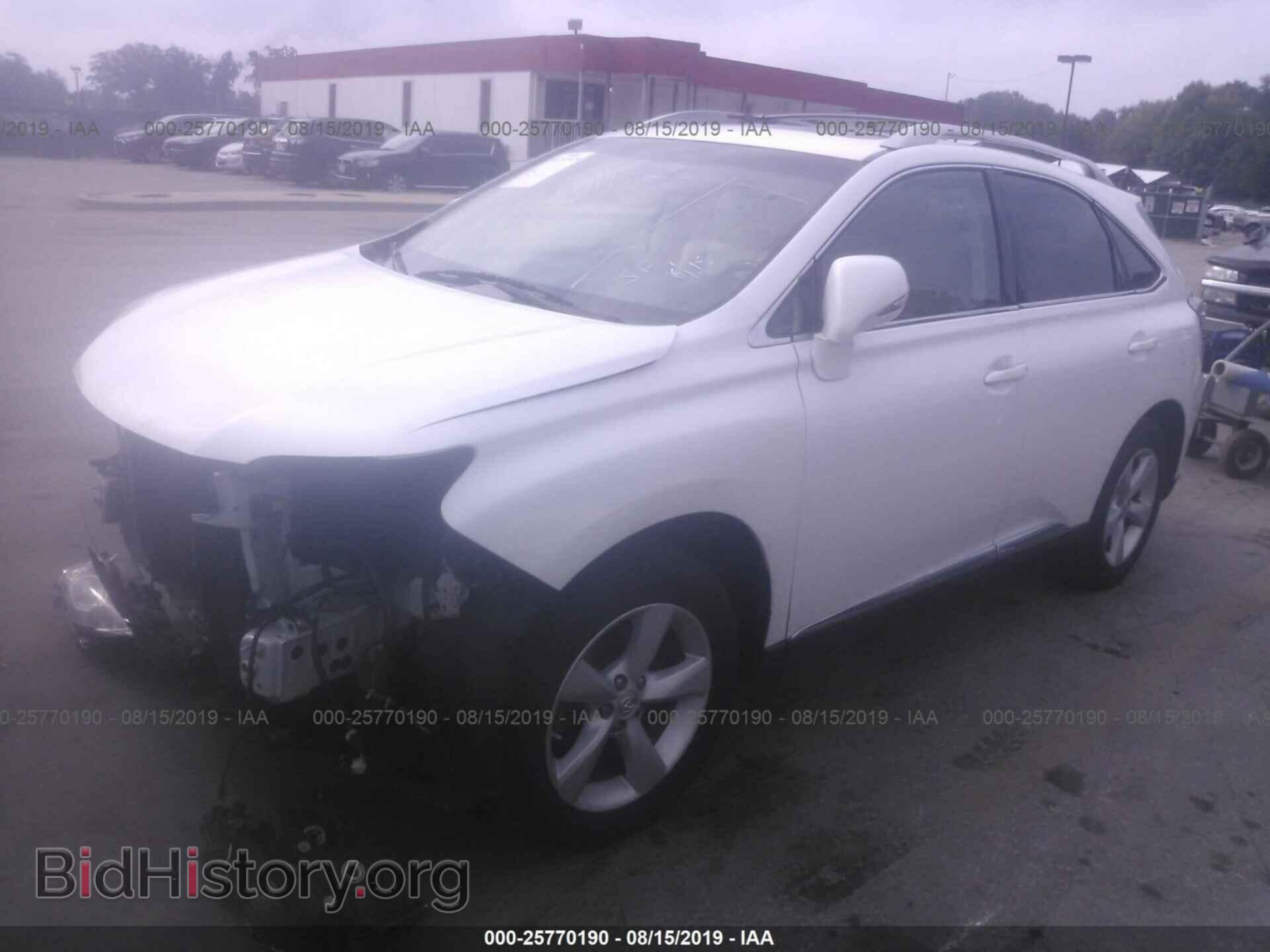 2015 LEXUS RX - VIN: 2T2ZK1BA1FC155440 - Фото 2
