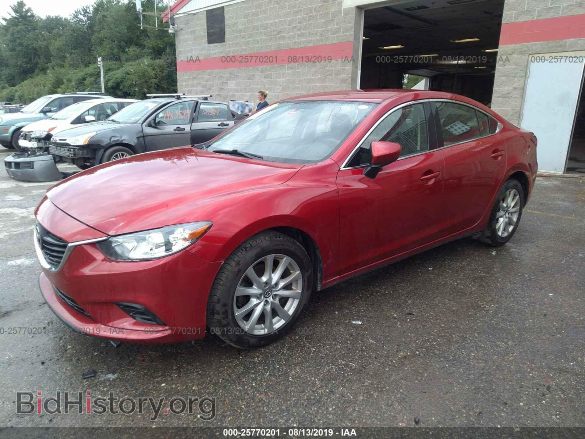 2015 MAZDA 6 - VIN: JM1GJ1U57F1180748 - Фото 2