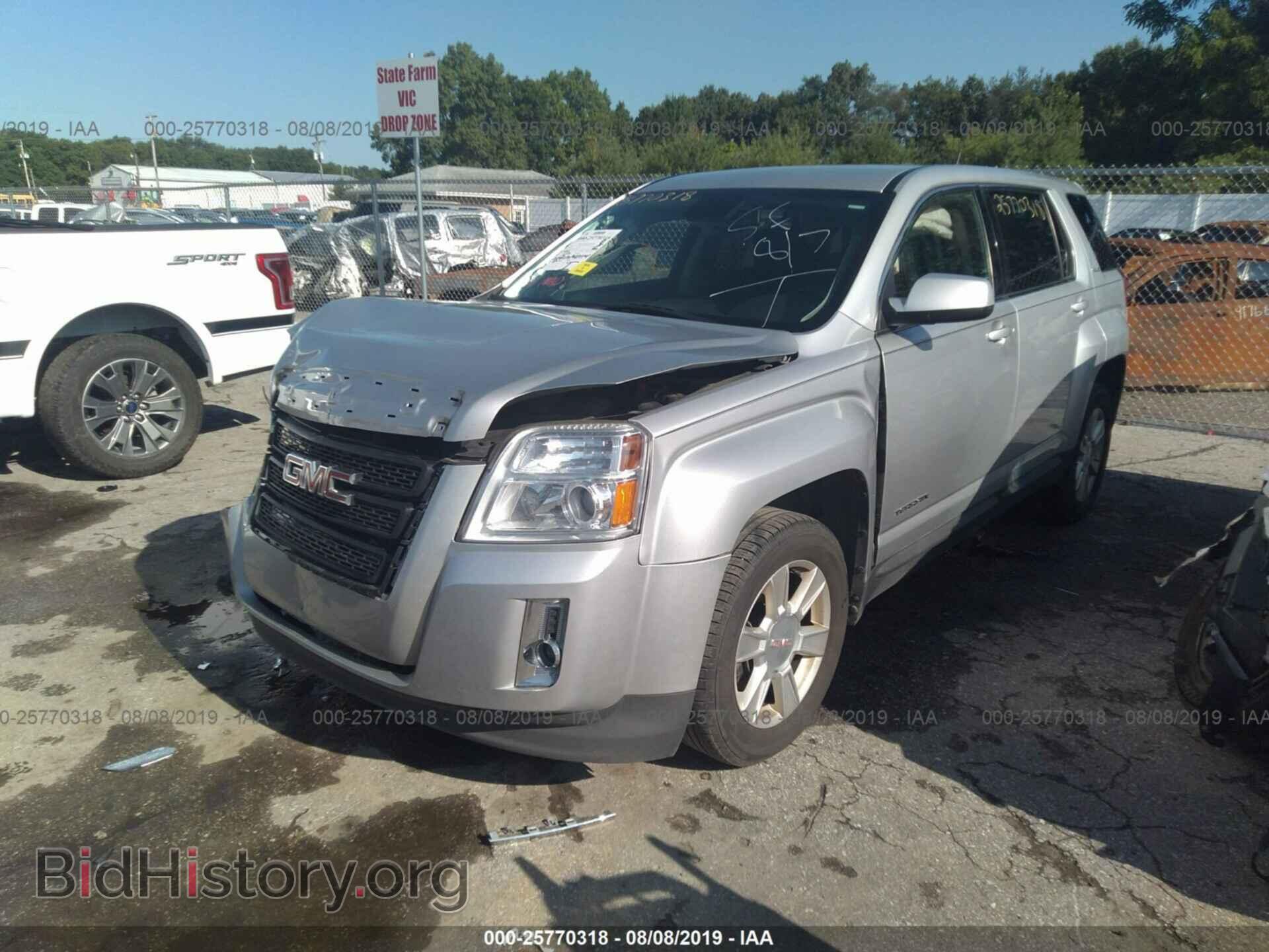 2013 GMC TERRAIN - VIN: 2GKALMEK8D6116562 - Фото 2